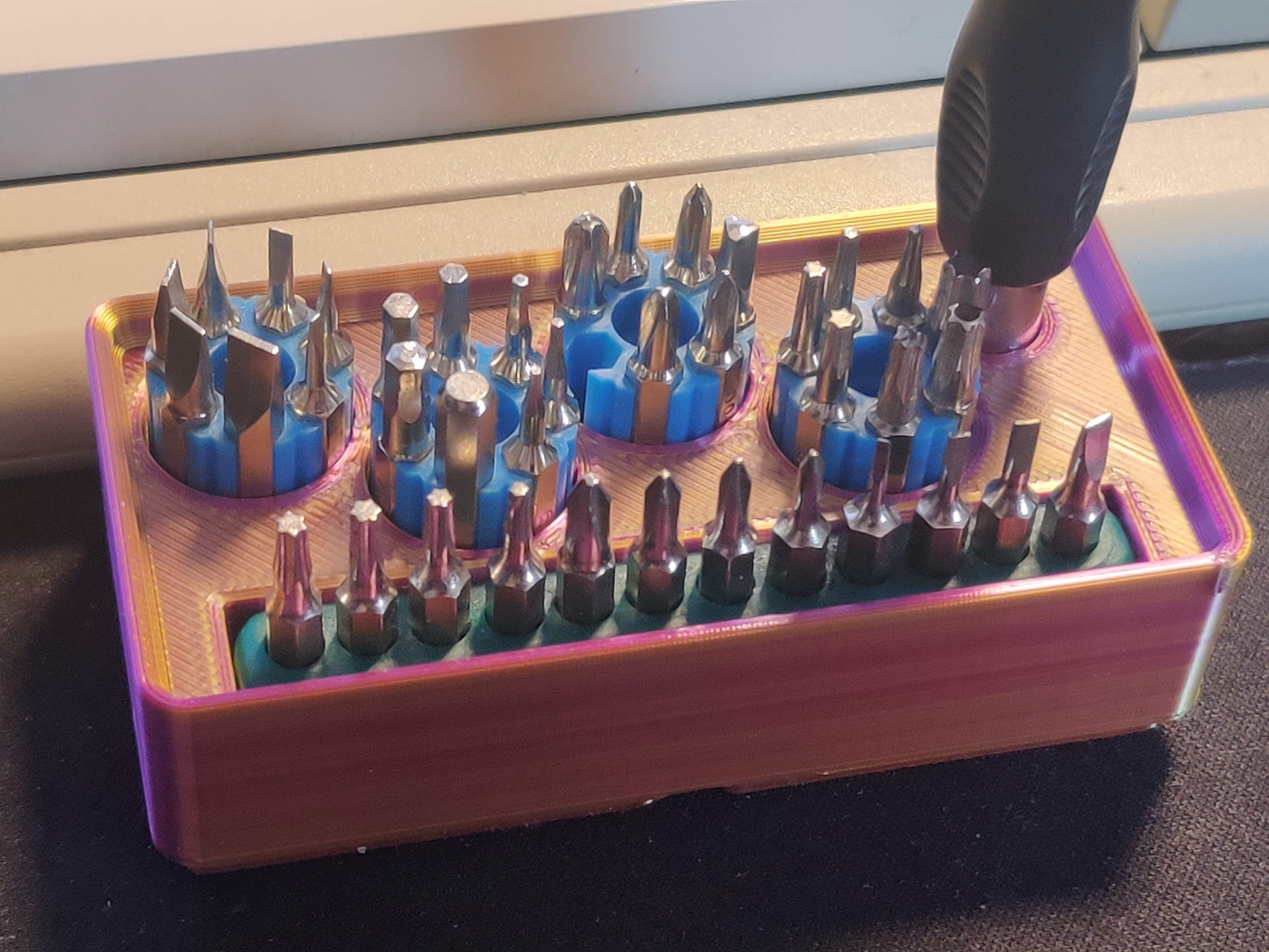 Gridfinity screwdriver organiser 2x1x3