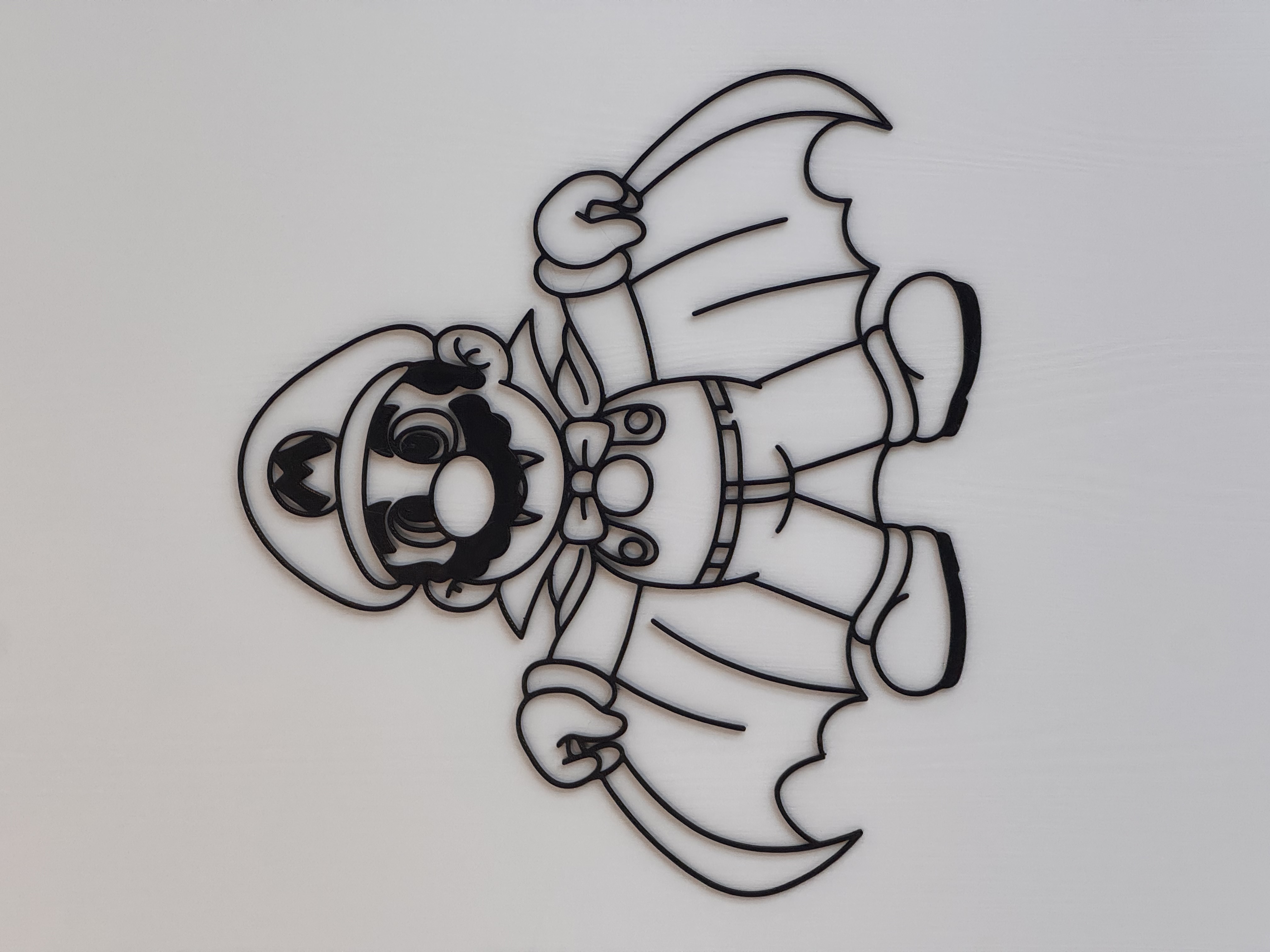 Super Mario Halloween Wall Art