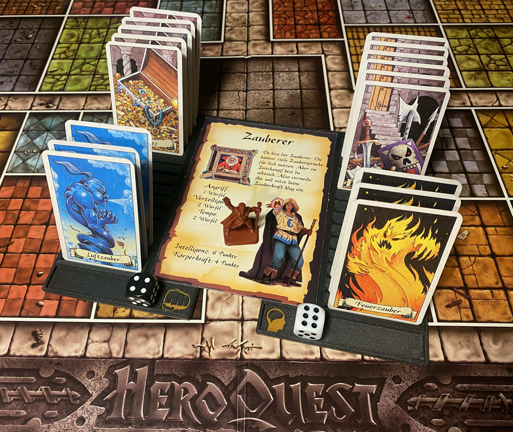HEROQUEST Hero Dashboard (Heroquest Heldenablage)