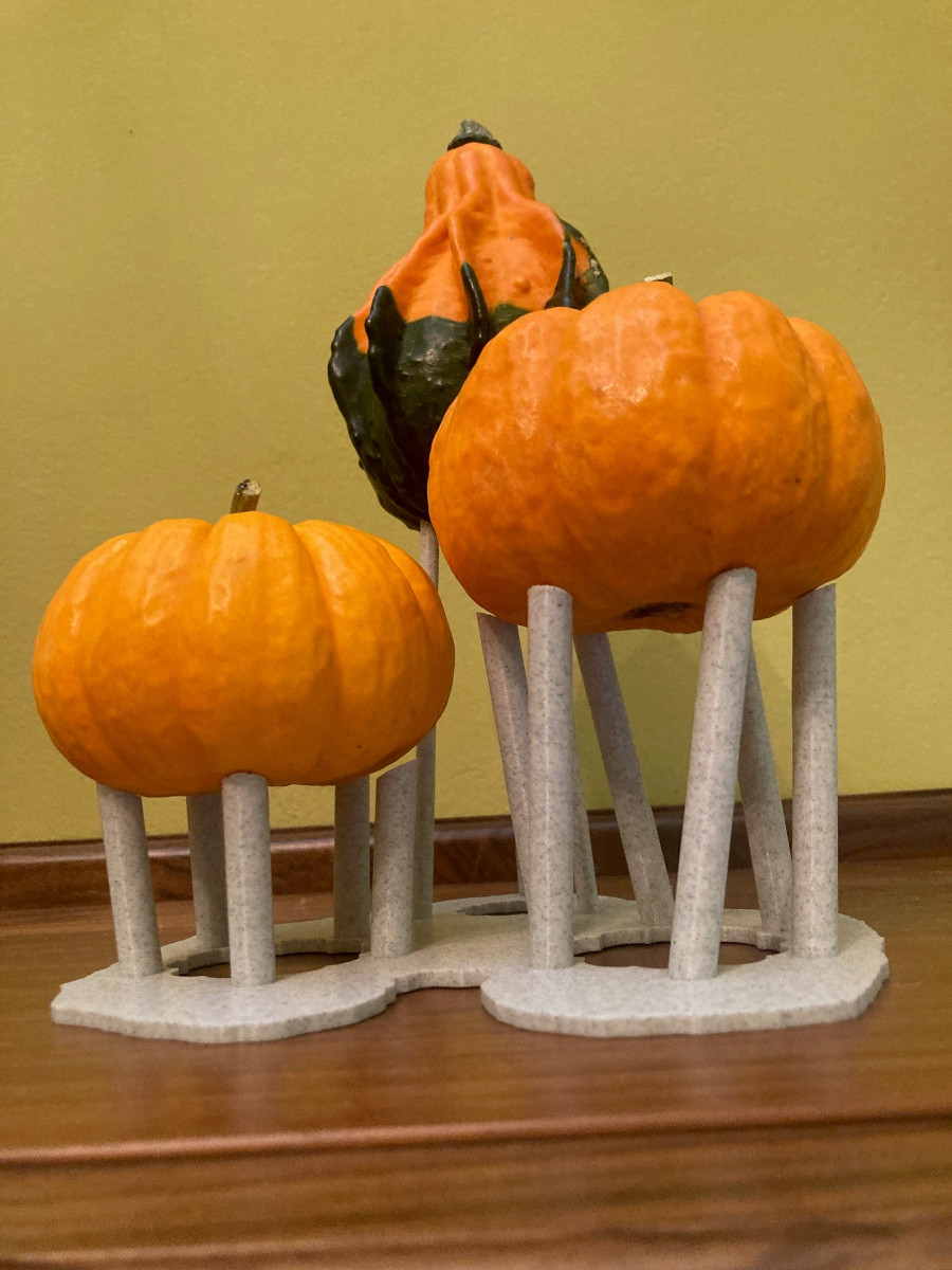 Hoja soporte calabazas