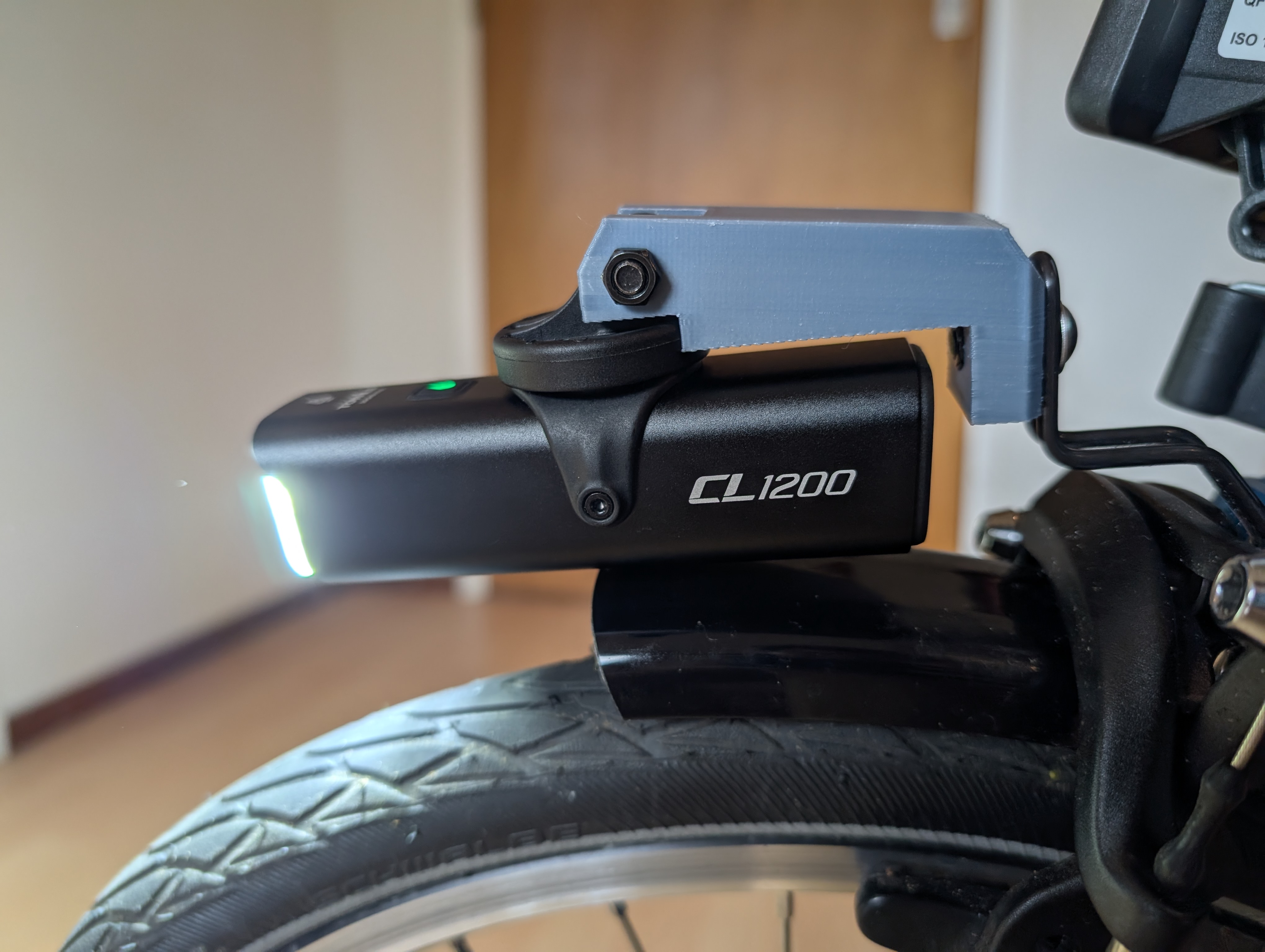 Brompton Front Light Mount for towild (e.g., CL1200)