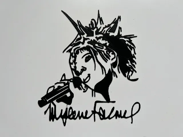 Mylene Farmer Wall Art #1