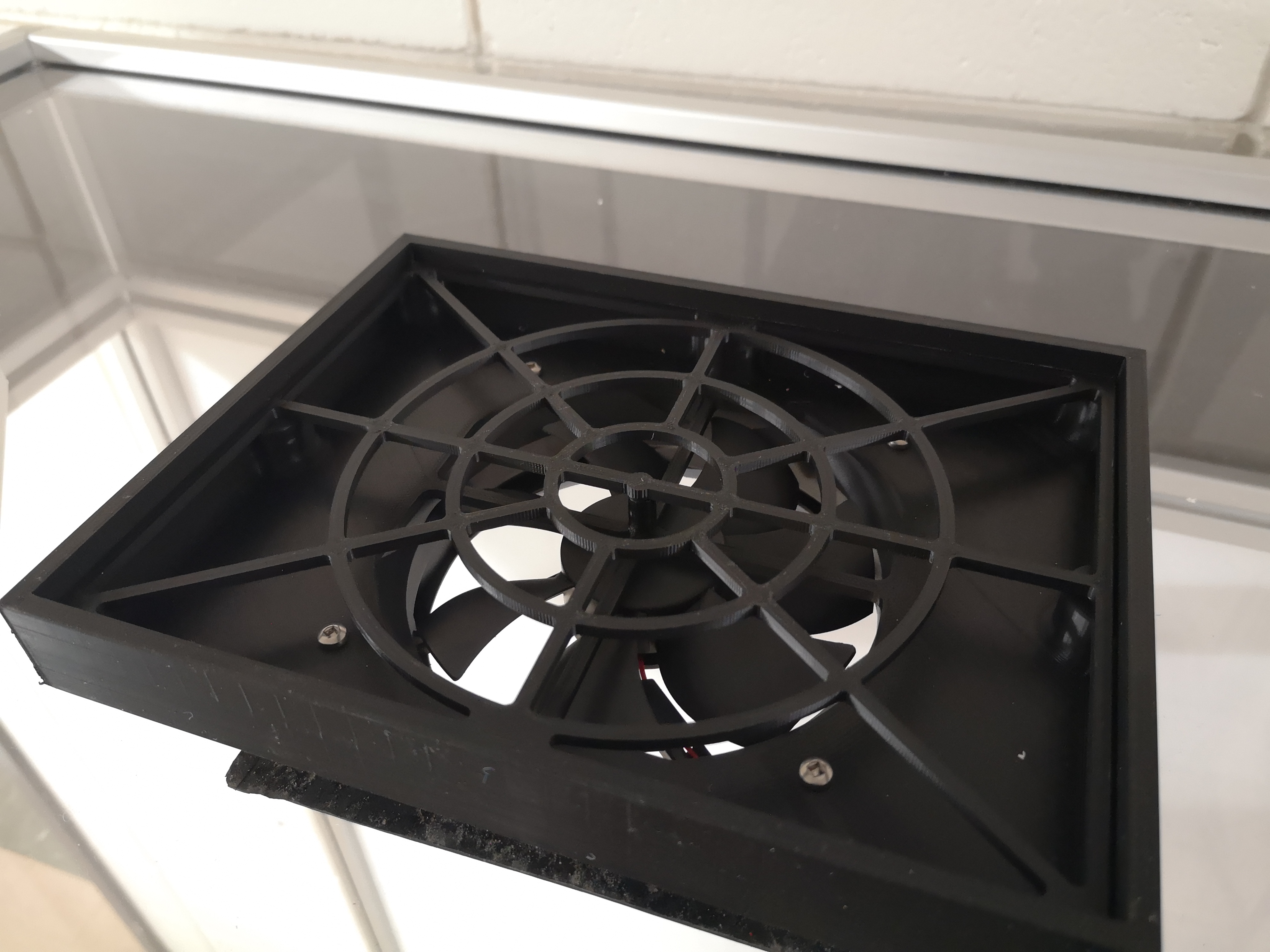 6"computer fan filter housing — miniatura 2