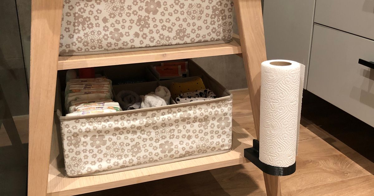 Leander Linéa Baby Changing Table Paper roll holder by Hegre