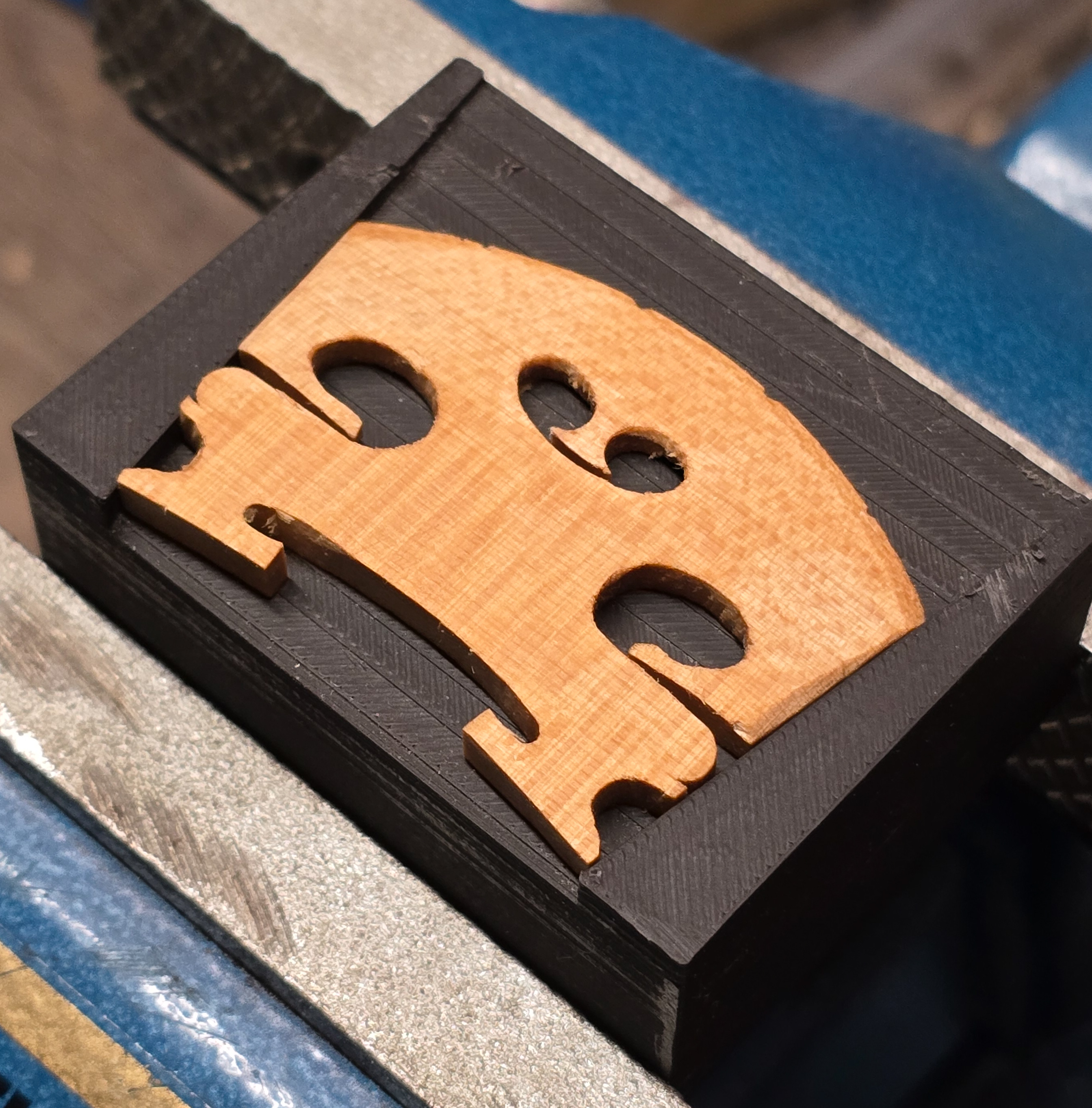 4/4 Violin Bridge Shaping Jig