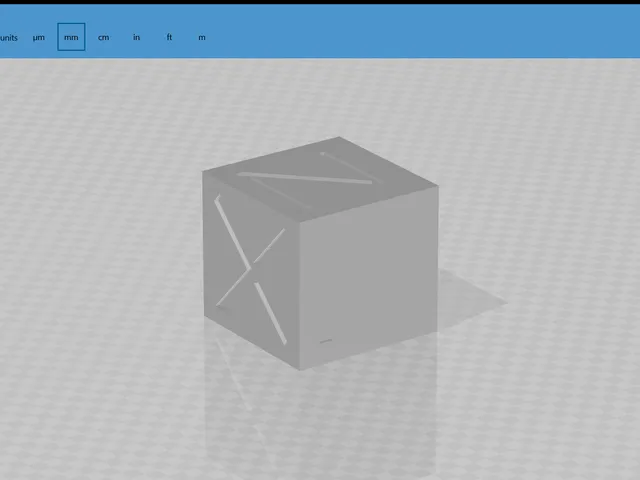 XYZ cube (calibration cube)