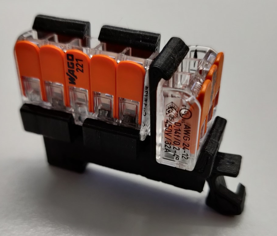 WAGO 2273 221 DIN RAIL mount