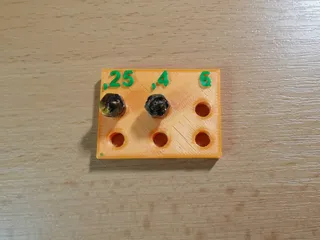 Nozzle organizer / Organizér na trysky
