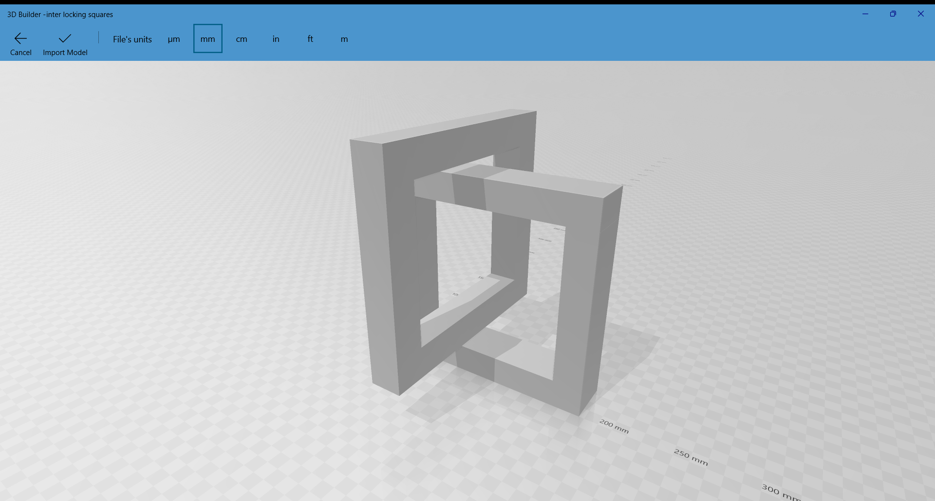 interlocking squares