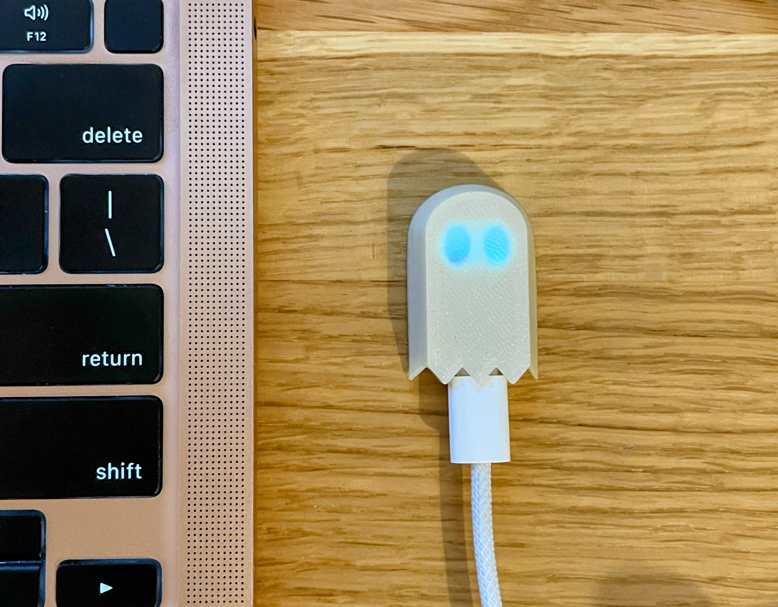 Ghostwriter — 1-key haunted keyboard