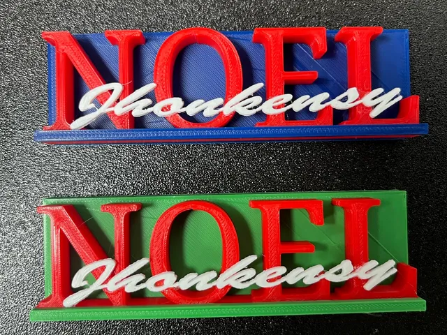 Jhonkensy Noel - Big Christmas Sign