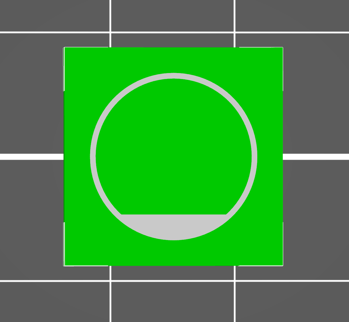 ISO 7000-1563 volume empty
