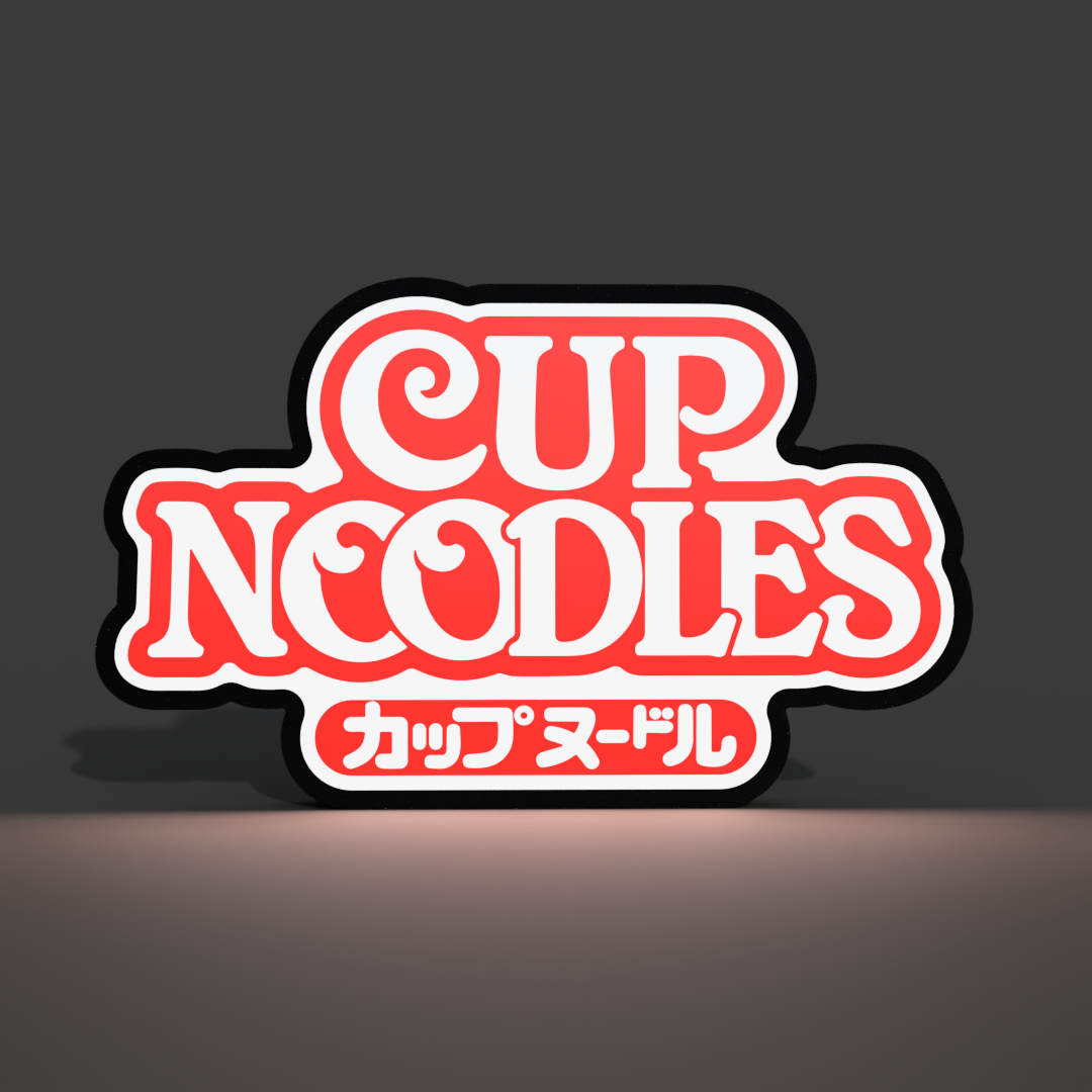 Cup Noodles Lightbox LED Lamp