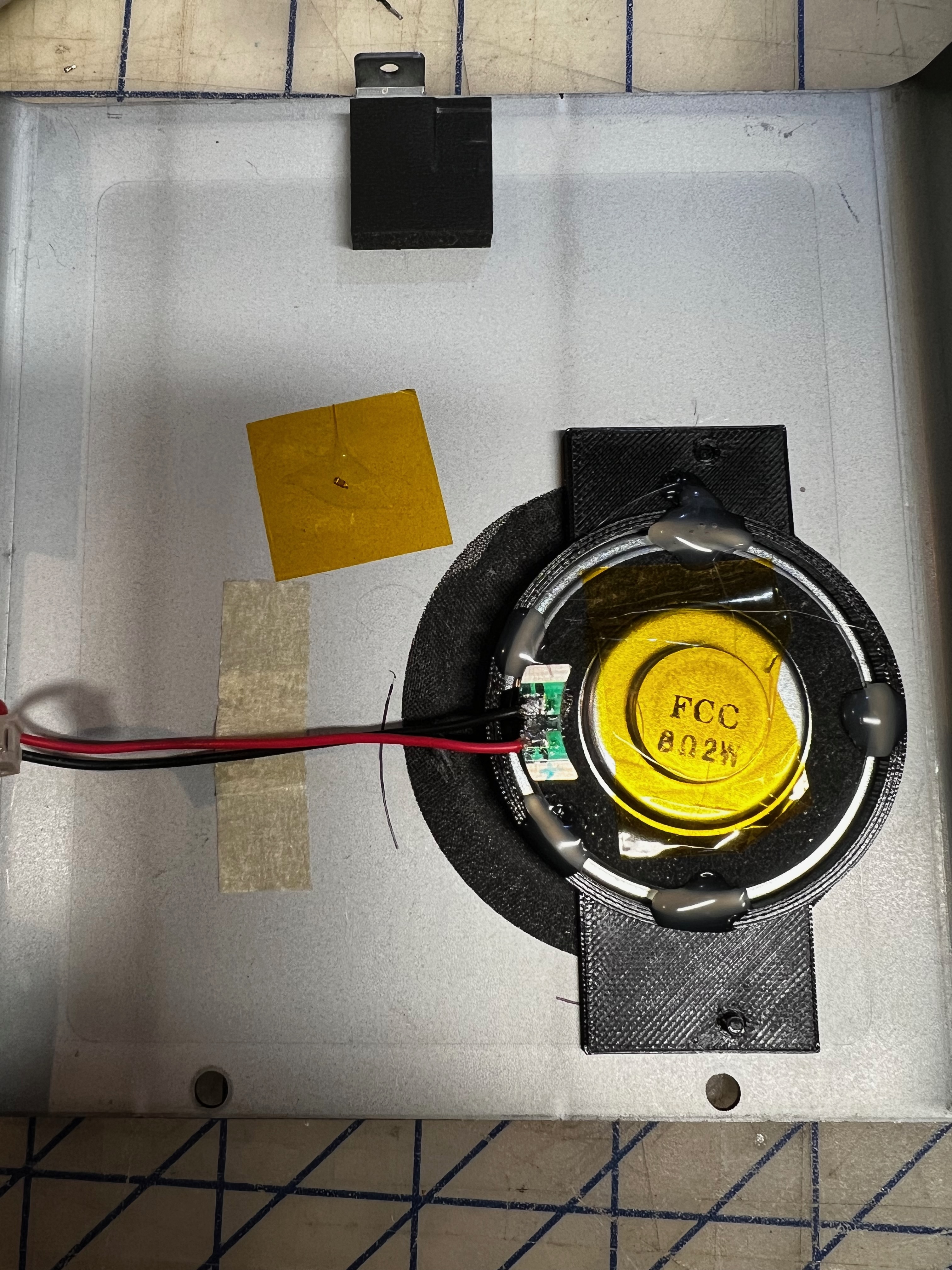 FT-817 speaker mount