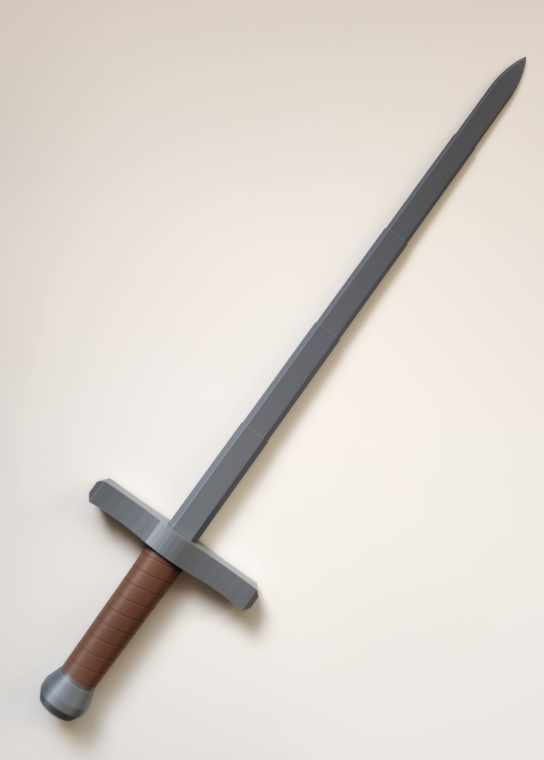 Telescoping Knight Sword with a replaceable blade