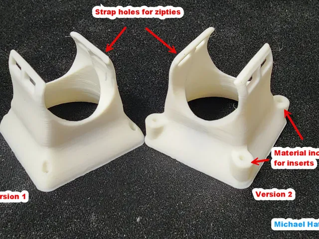 E3D V6 40mm Fan Mount