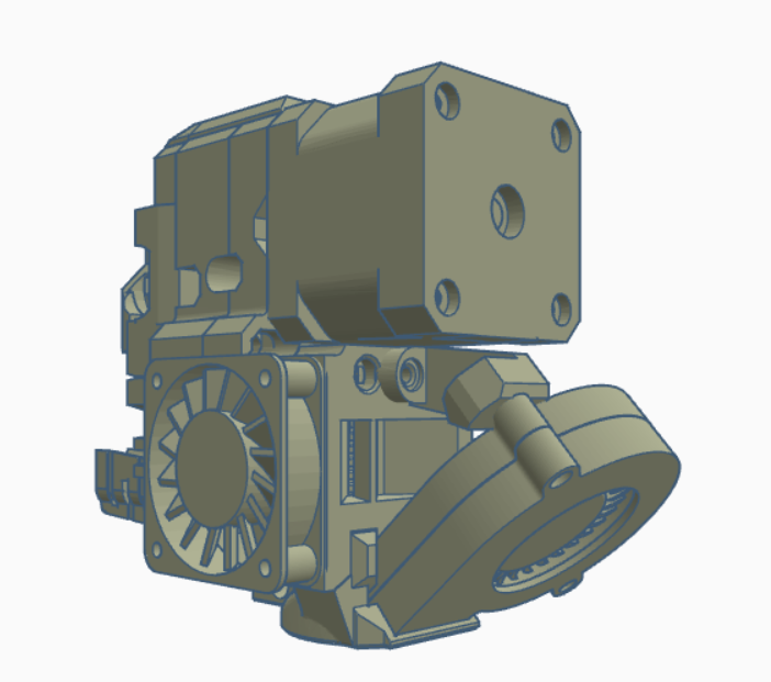 Mk3S+/MMU3 Extruder Model