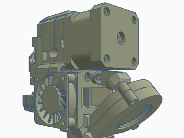 Mk3S+/MMU3 Extruder Model
