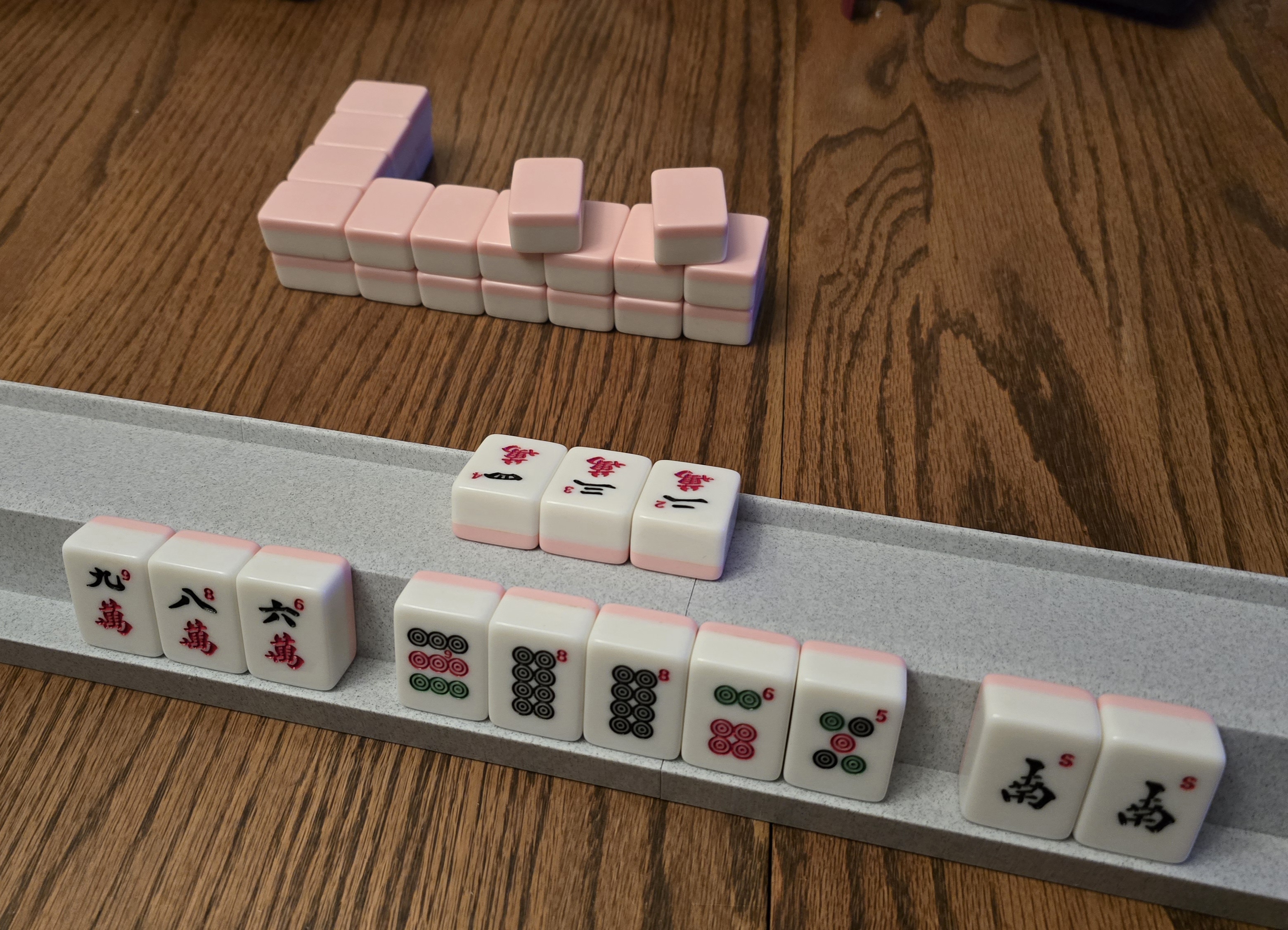 Miniatura 3 do modelo 3D Mahjong Rack 20"
