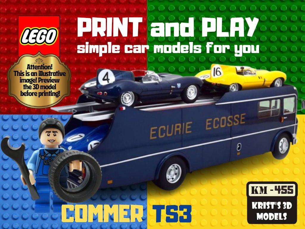 LEGO Commer TS3 Ecurie Ecosse 1959