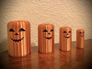 Miniatura 3 do modelo 3D Stackable Pumpkins and Ghosts