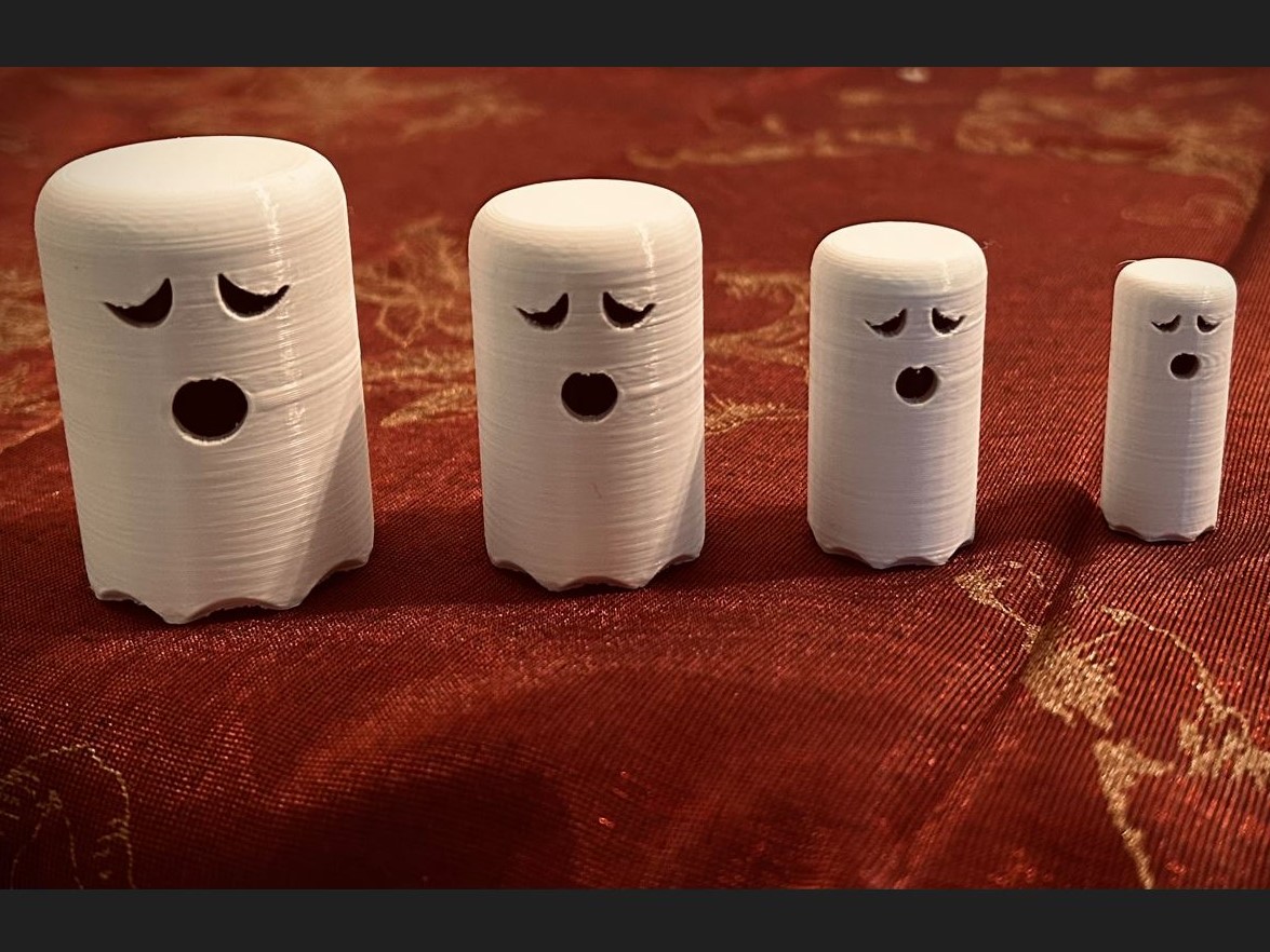 Miniatura 5 do modelo 3D Stackable Pumpkins and Ghosts