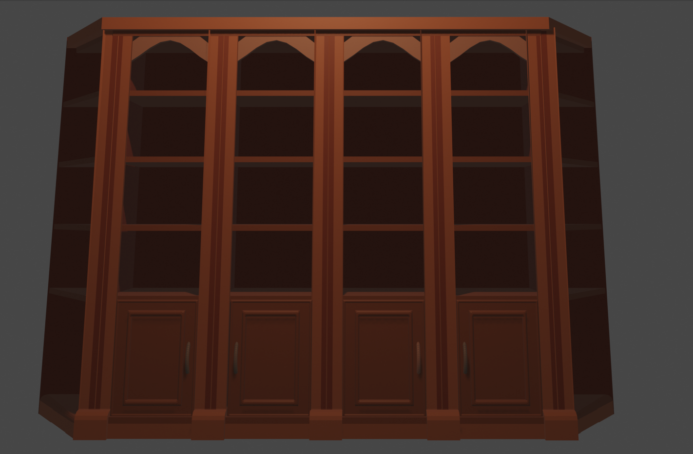 Miniatura 2 do modelo 3D Bookcase