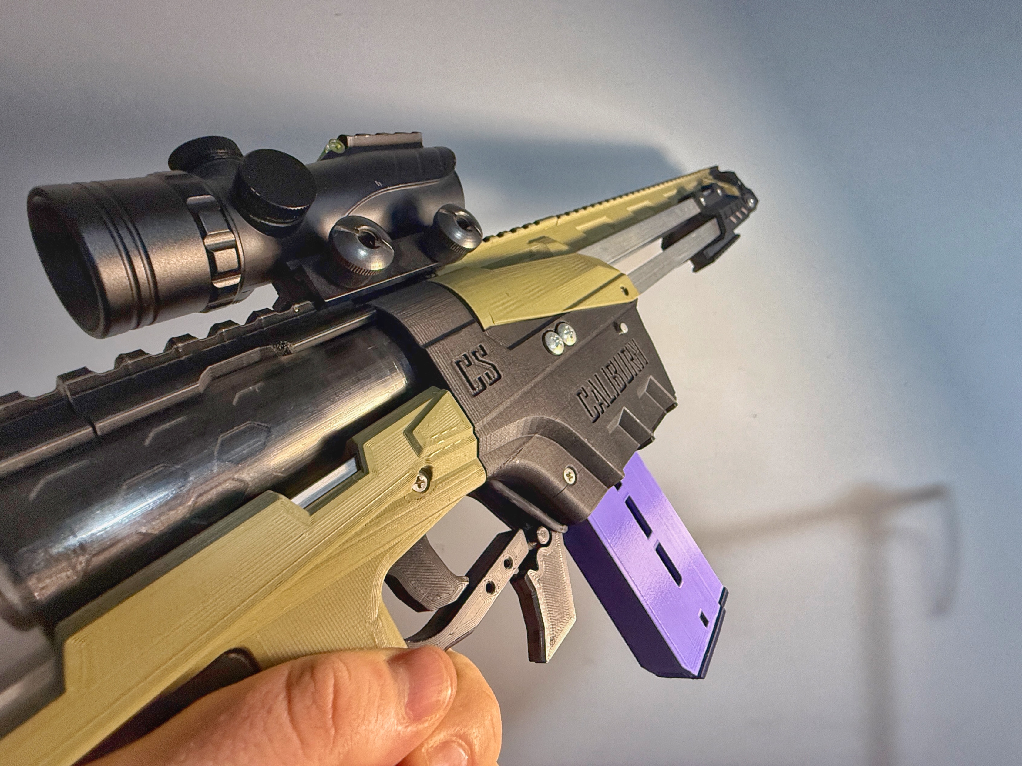 Nerf Printable Talon Stick Magazine 18, 15, 12, 10, 8 Dart Capacity