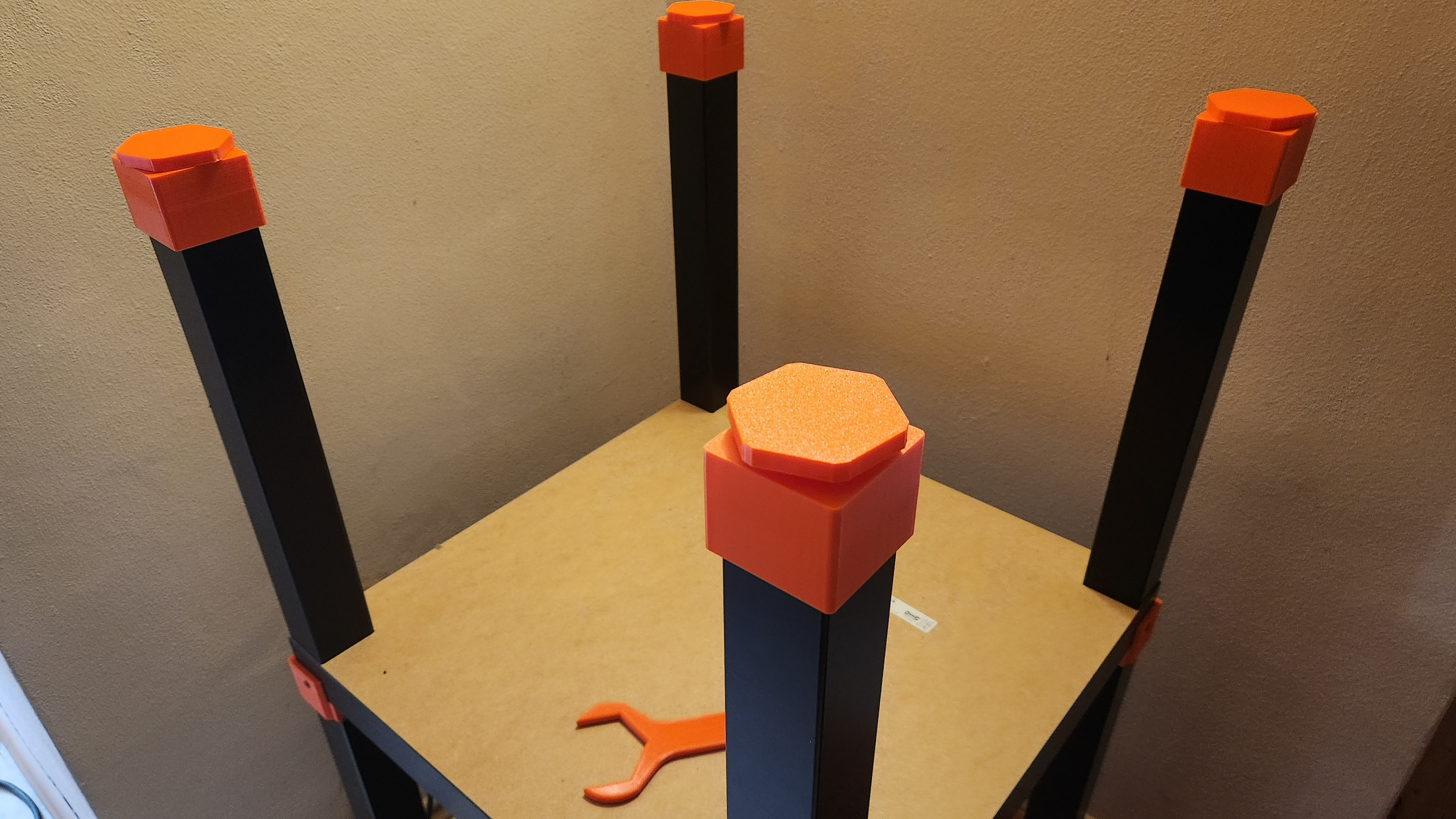 IKEA Lack Table Foot with leveling screw