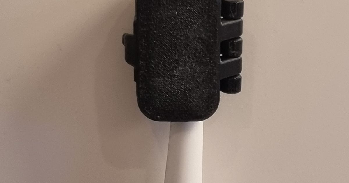 Toothbrush travel case remix for electric toothbrush by Sergej