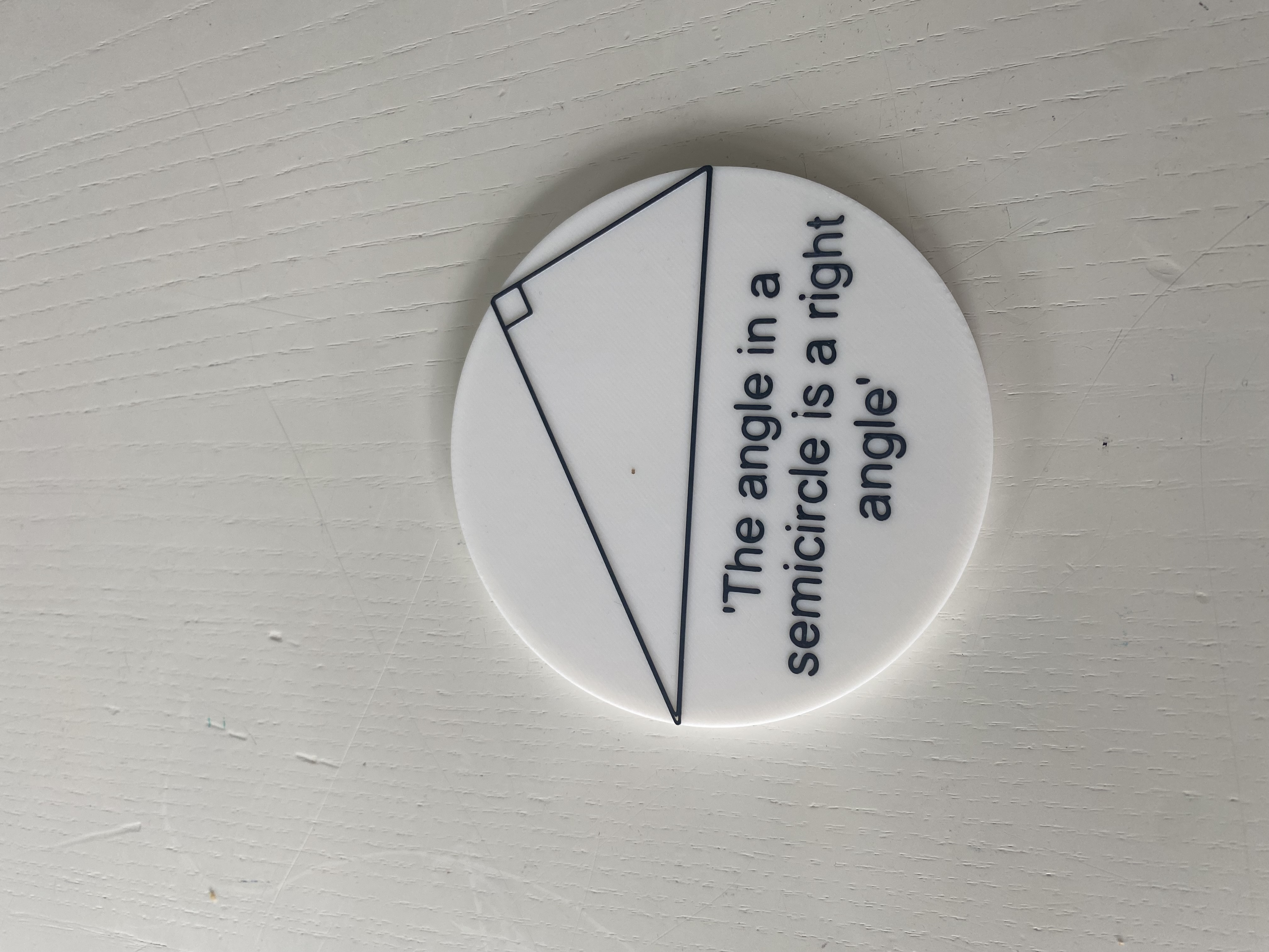 Miniatura 10 do modelo 3D Circle Theorem Coasters