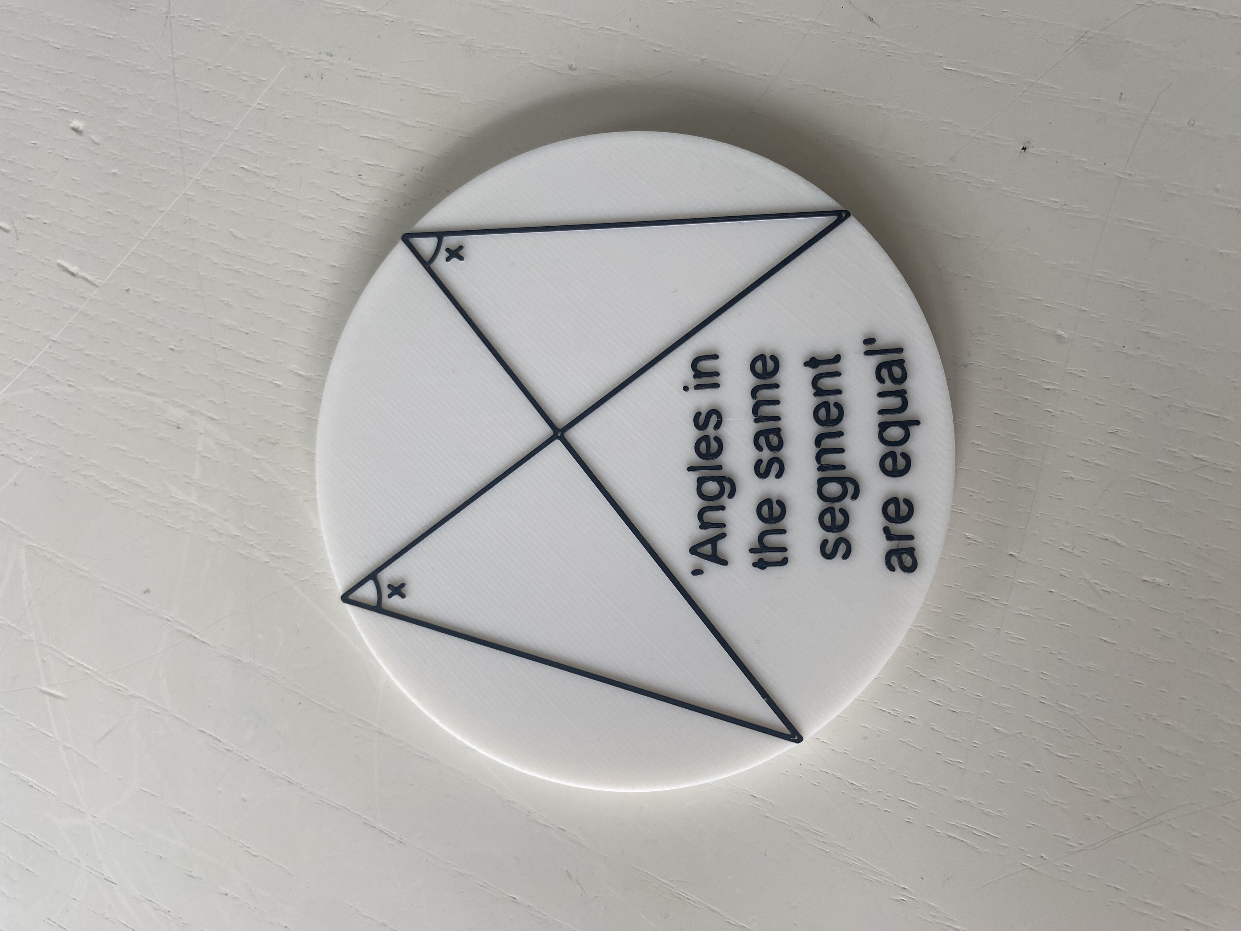 Miniatura 9 do modelo 3D Circle Theorem Coasters