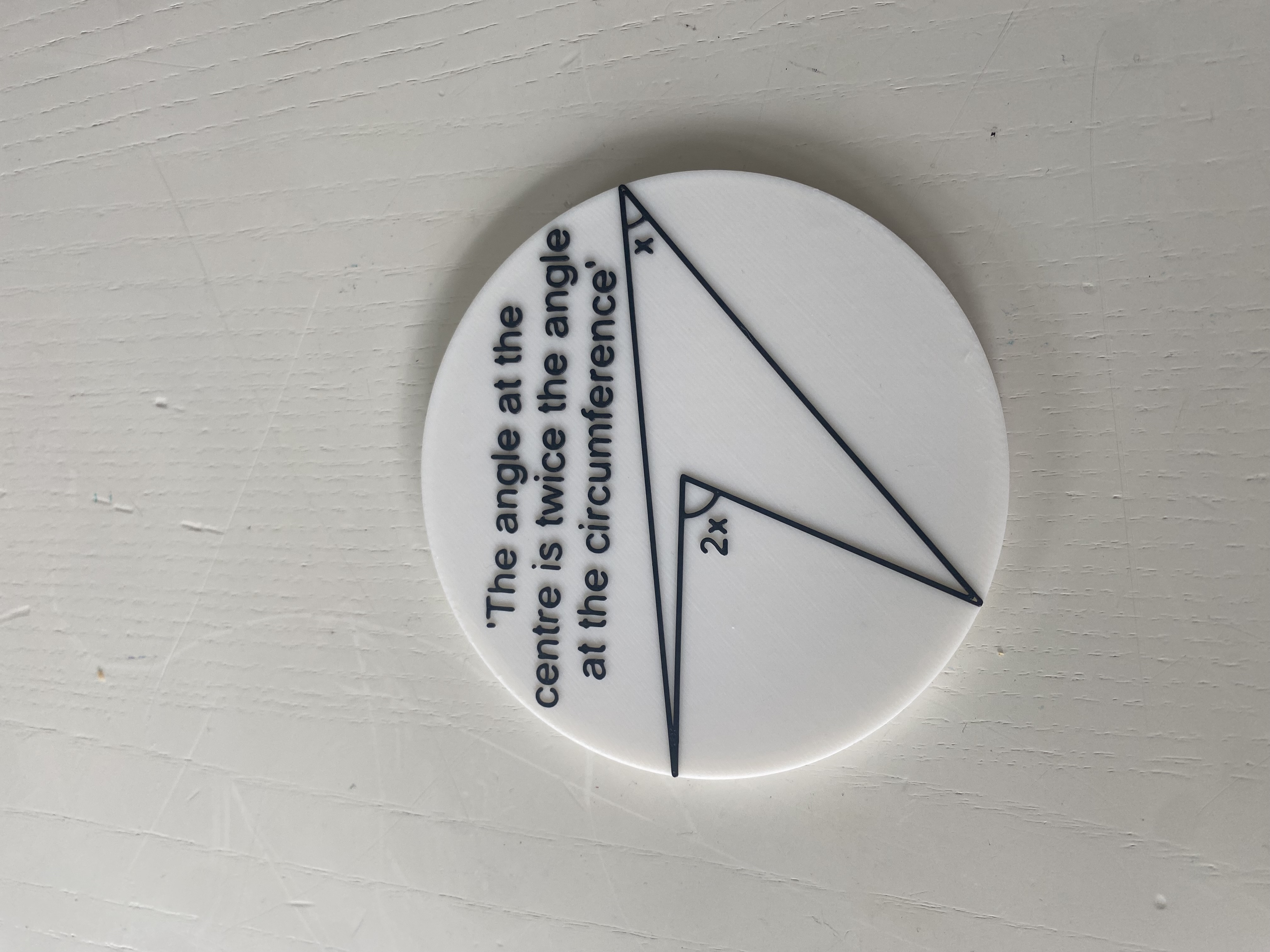 Miniatura 7 do modelo 3D Circle Theorem Coasters
