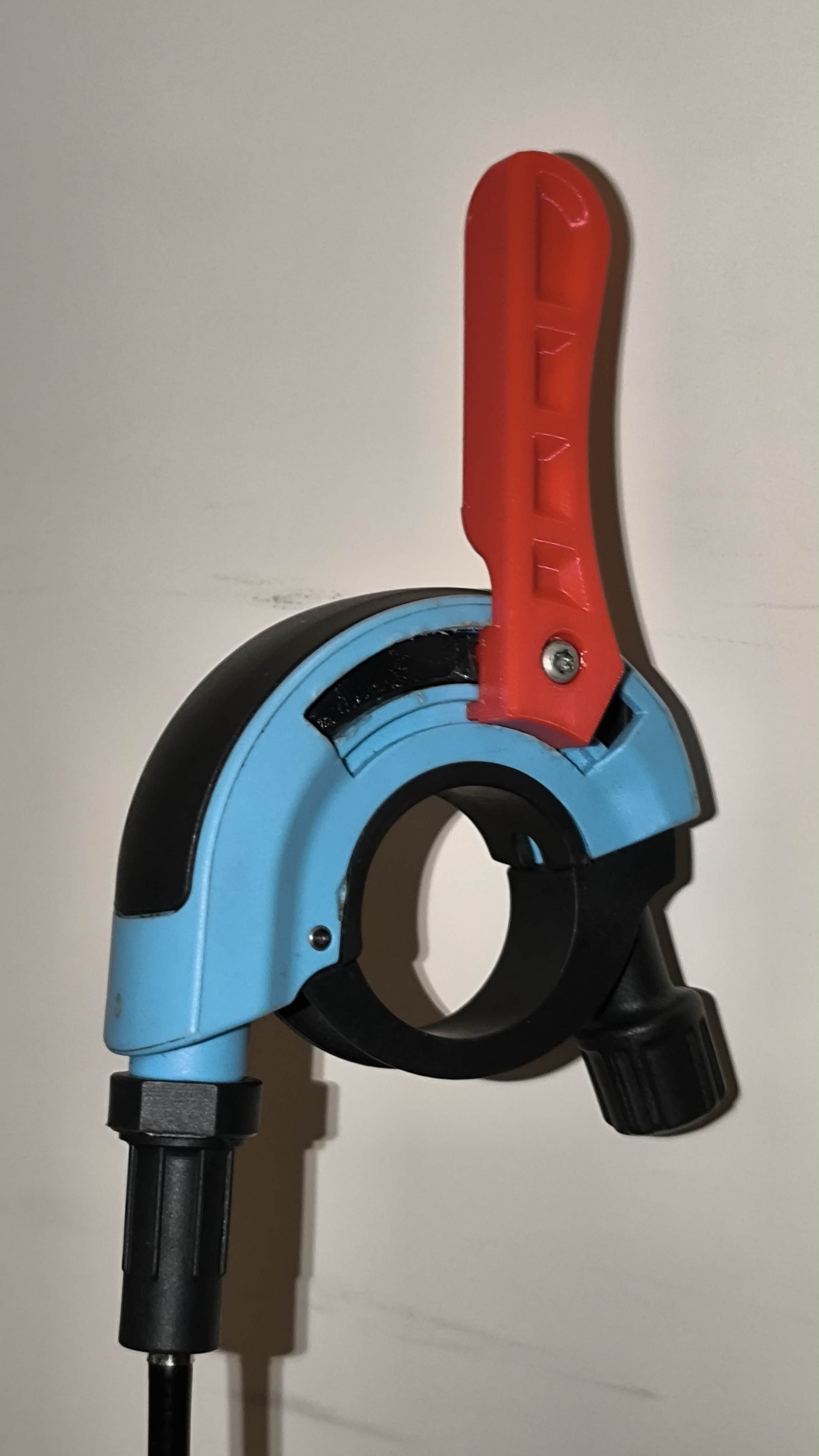 Print position optimized Tacx Trainer shift lever