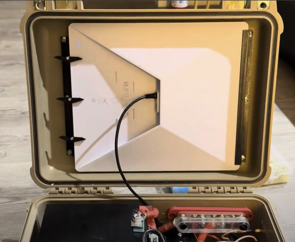 Starlink Mini Apache 3800 Lid Mount