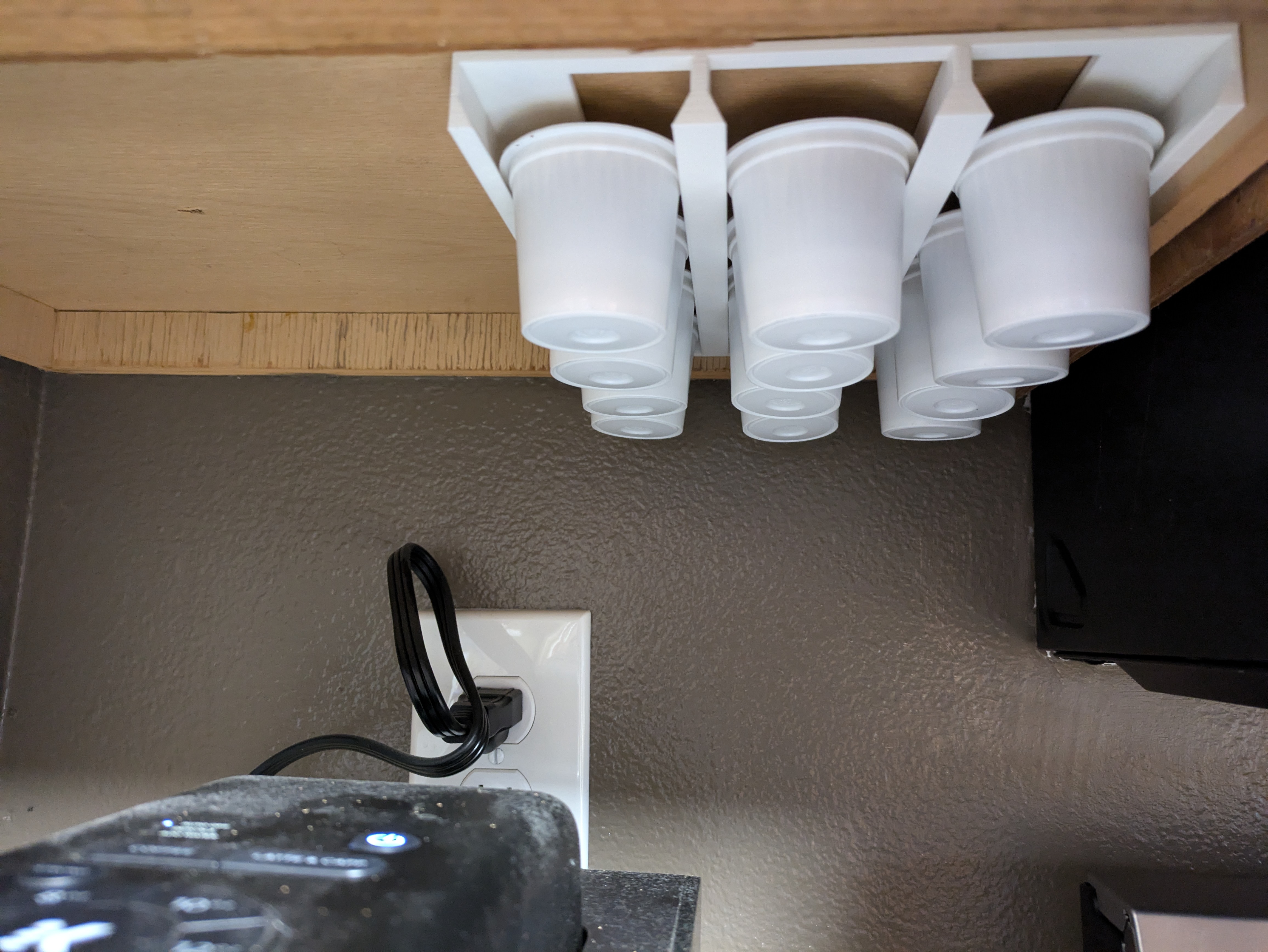 keurig under counter pod holder