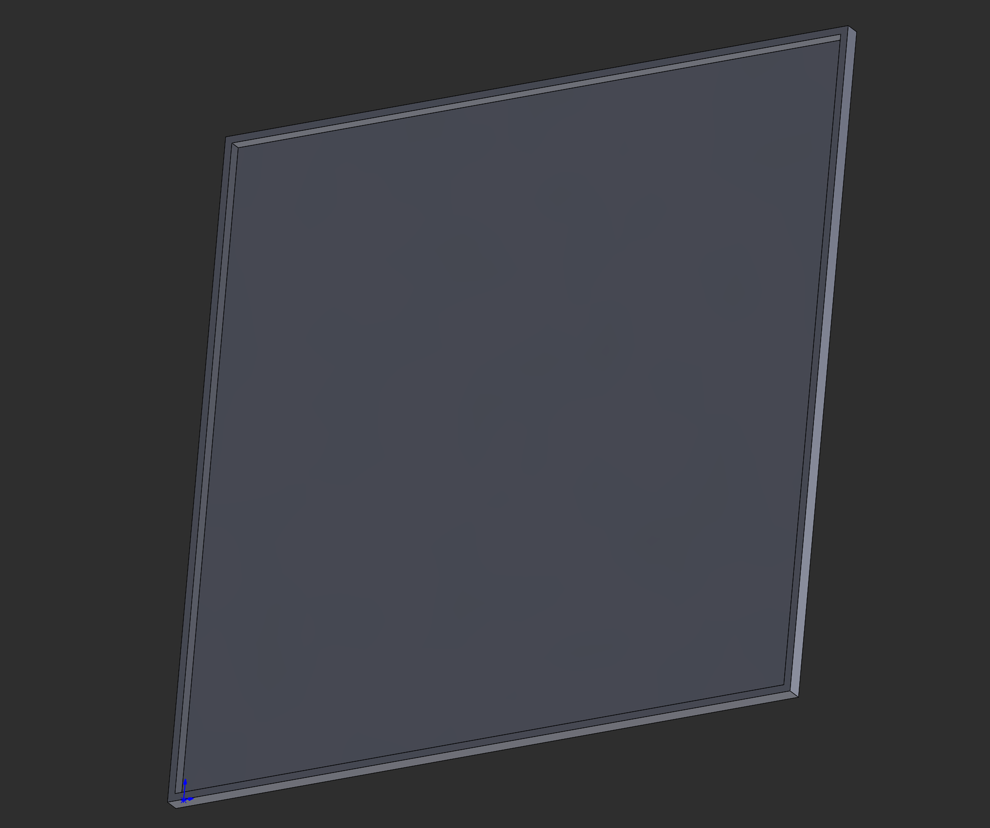 8.75" Frame for Hueforge prints