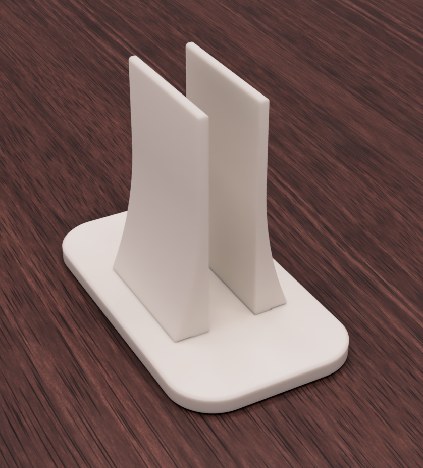 Vertical Laptop Stand | Width 22mm