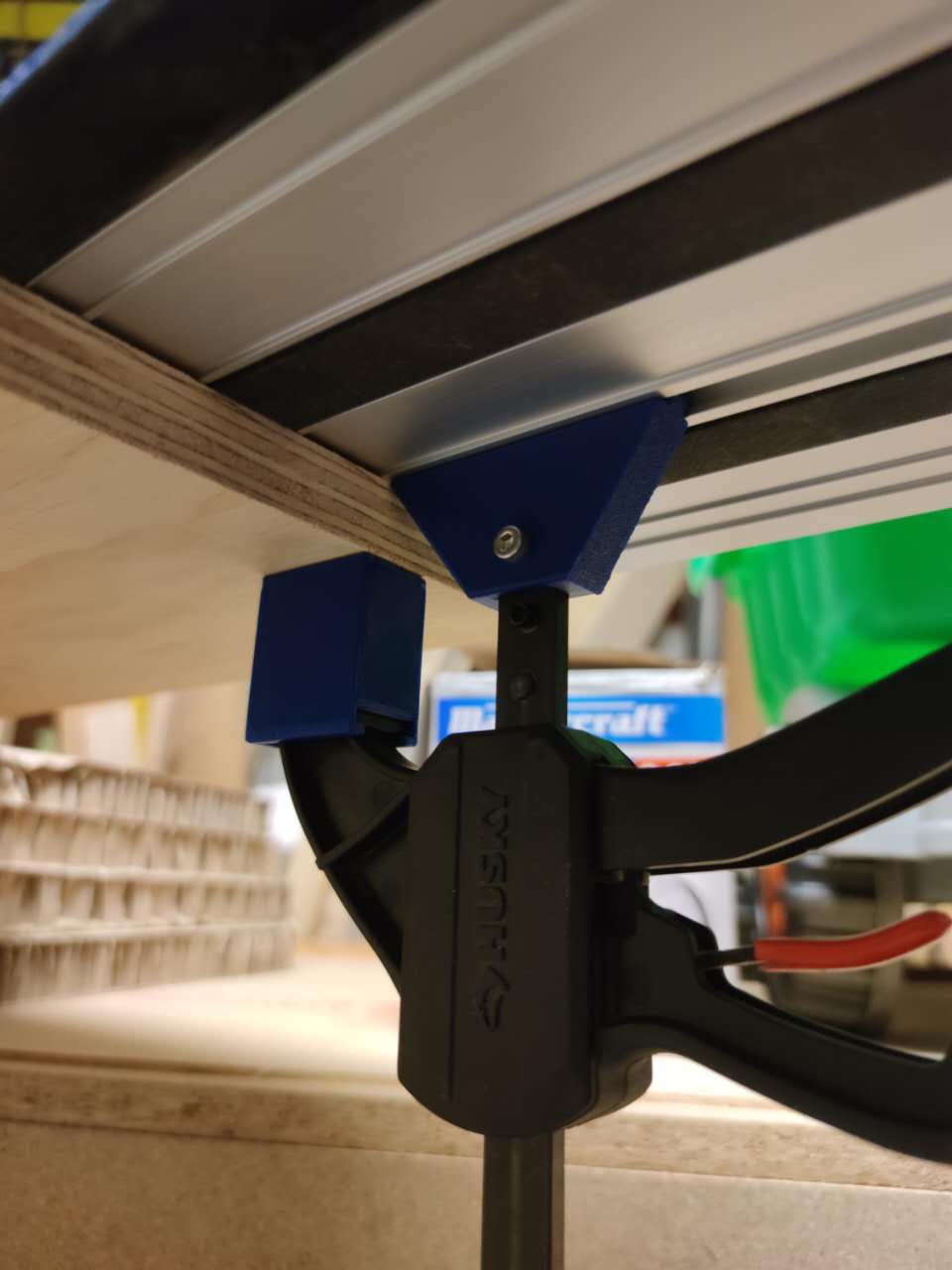 Husky Track Saw Rail Clamp