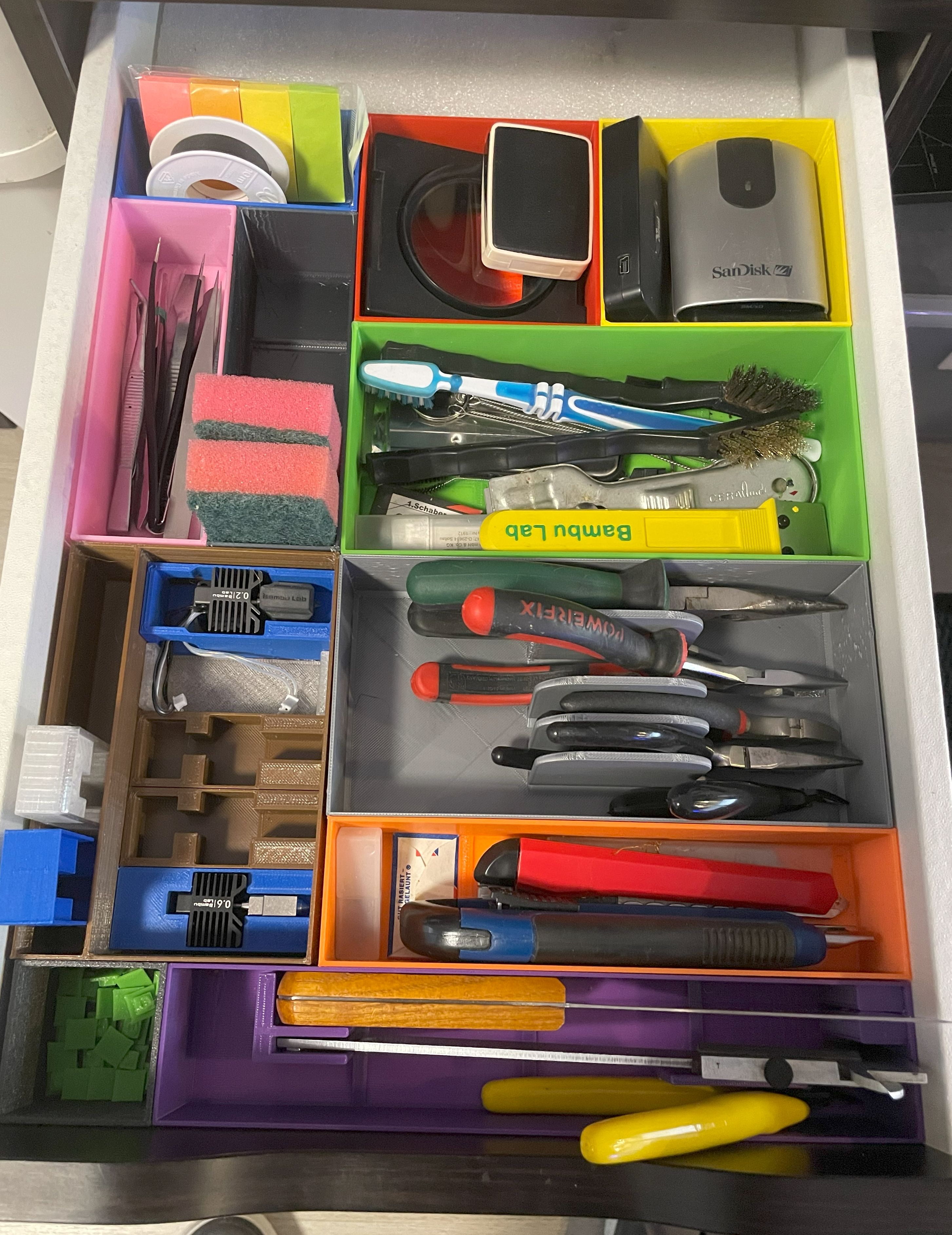 IKEA Alex drawer inserts (fusion360 parametric)
