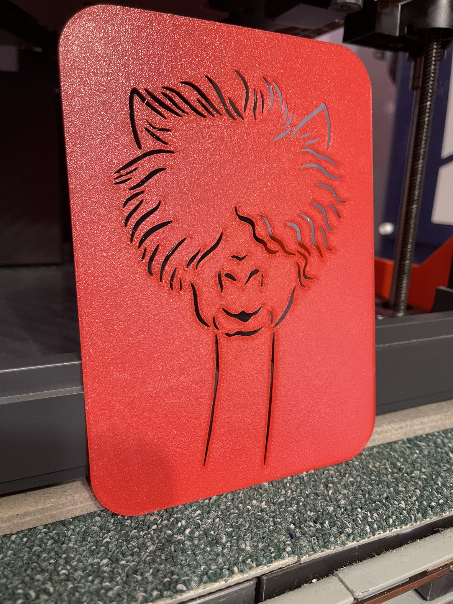Just Llama - Template Stencil for drawing and painting