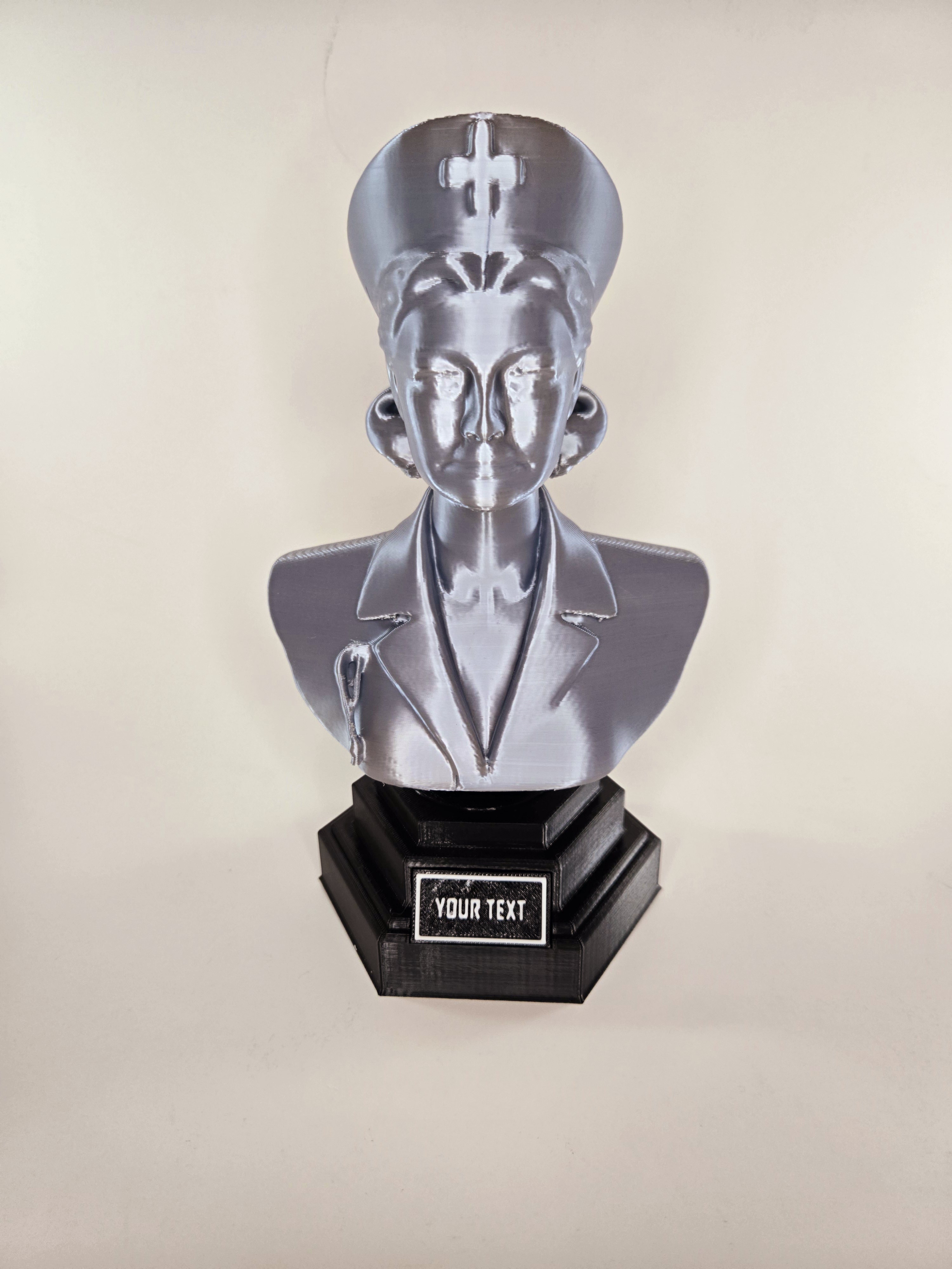 Nurse Bust With Custom Text