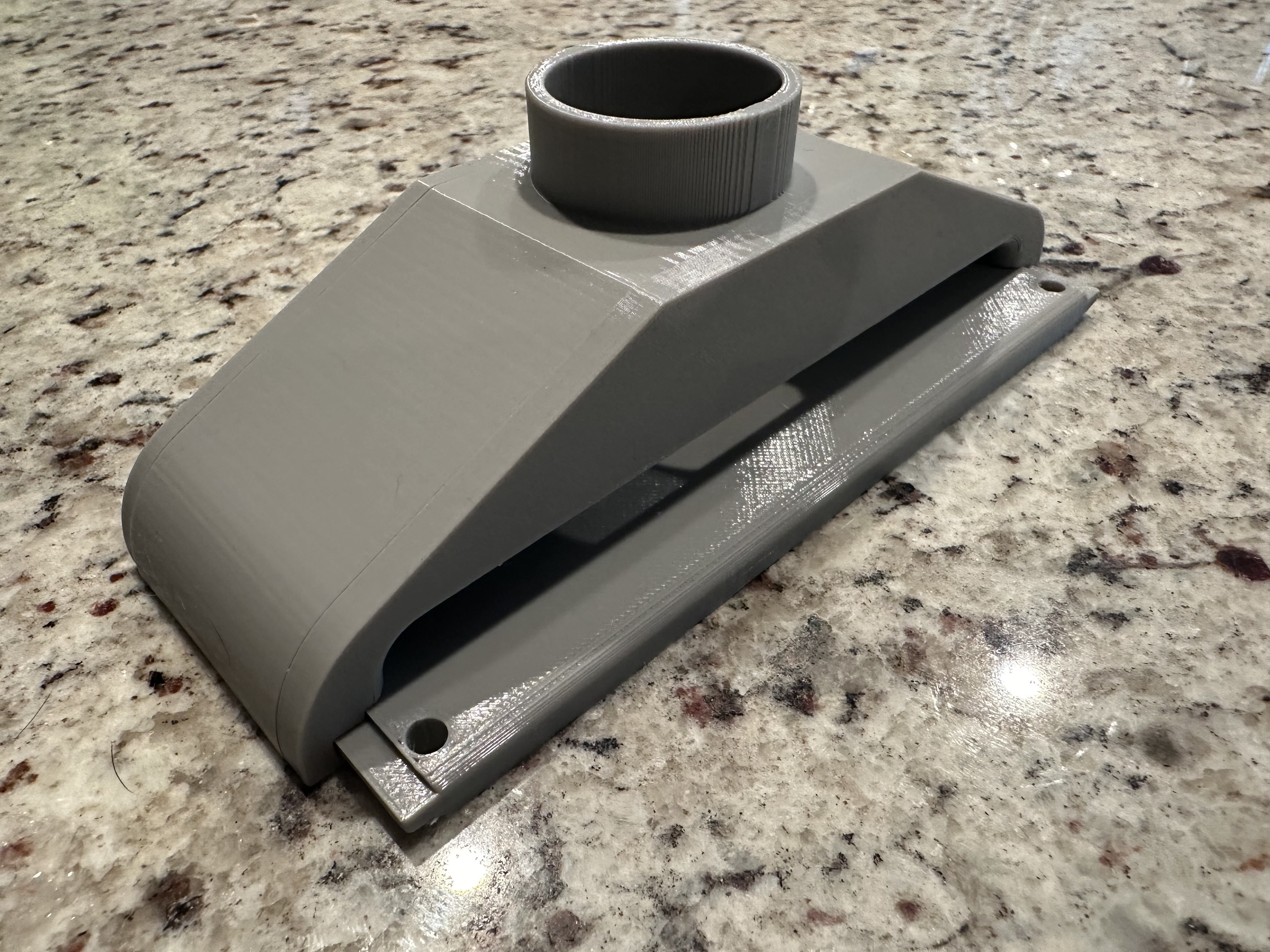Vacuum attachment floor sweep