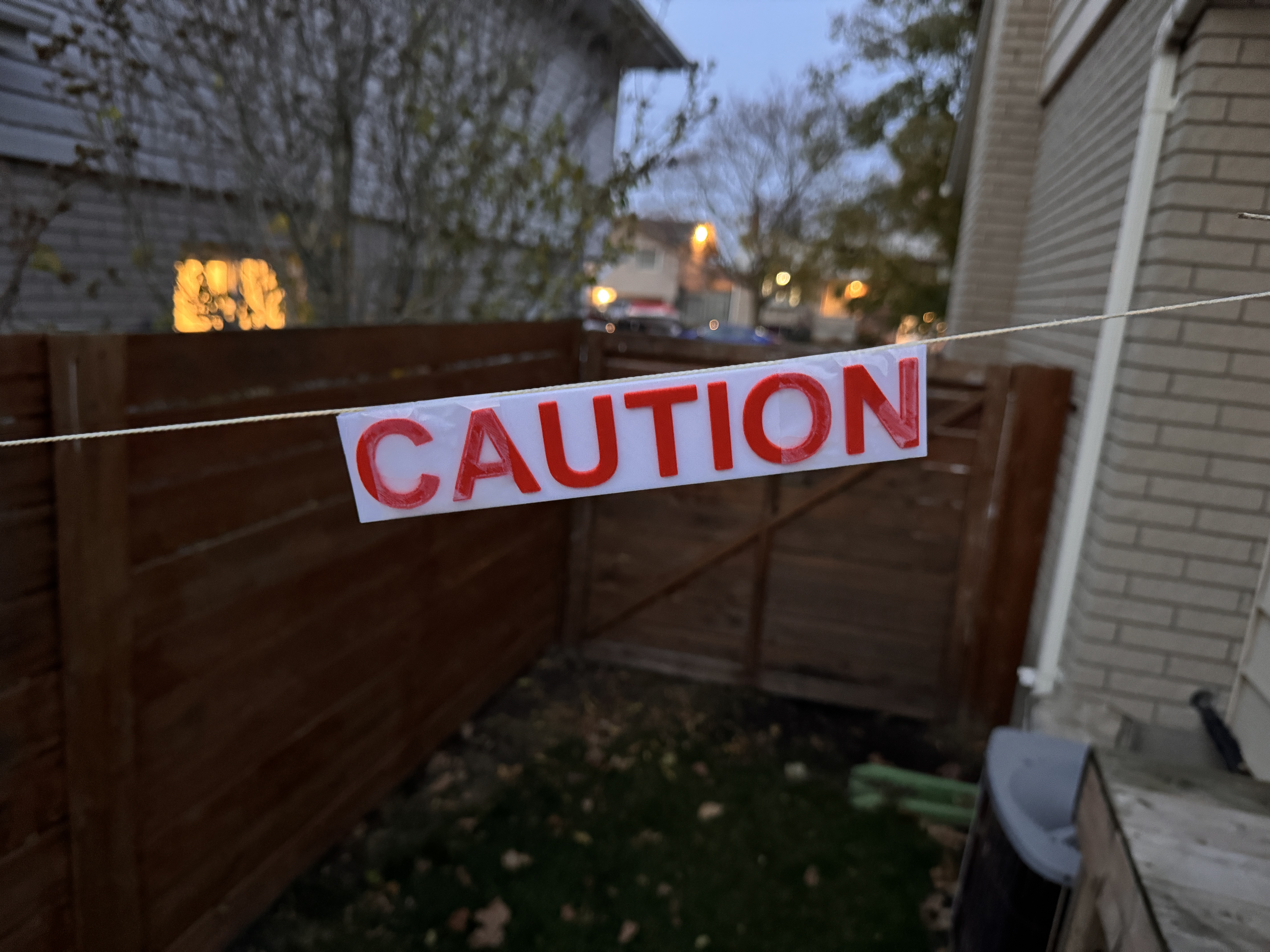 Caution Sign
