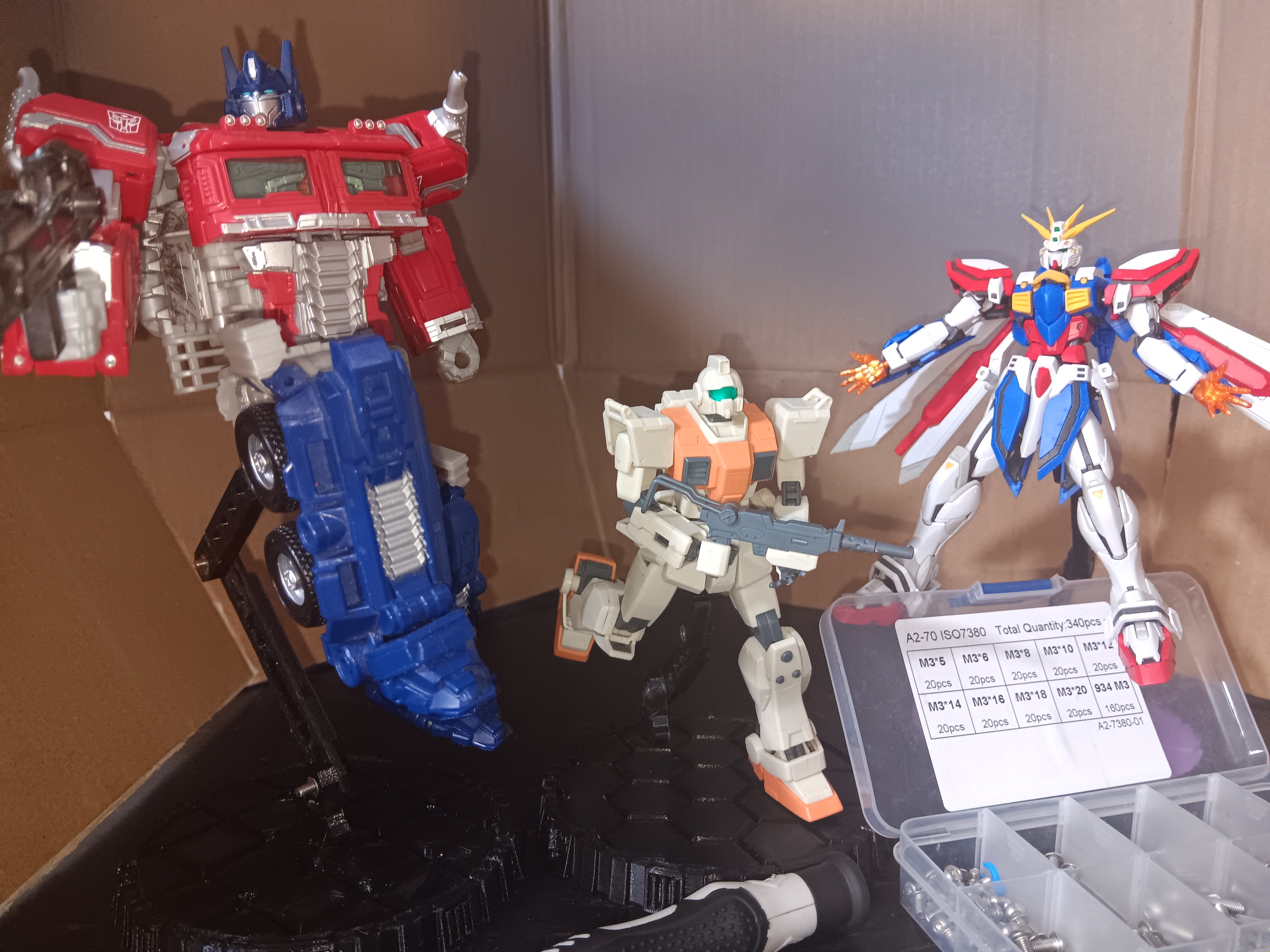 Action Figure Flight Base