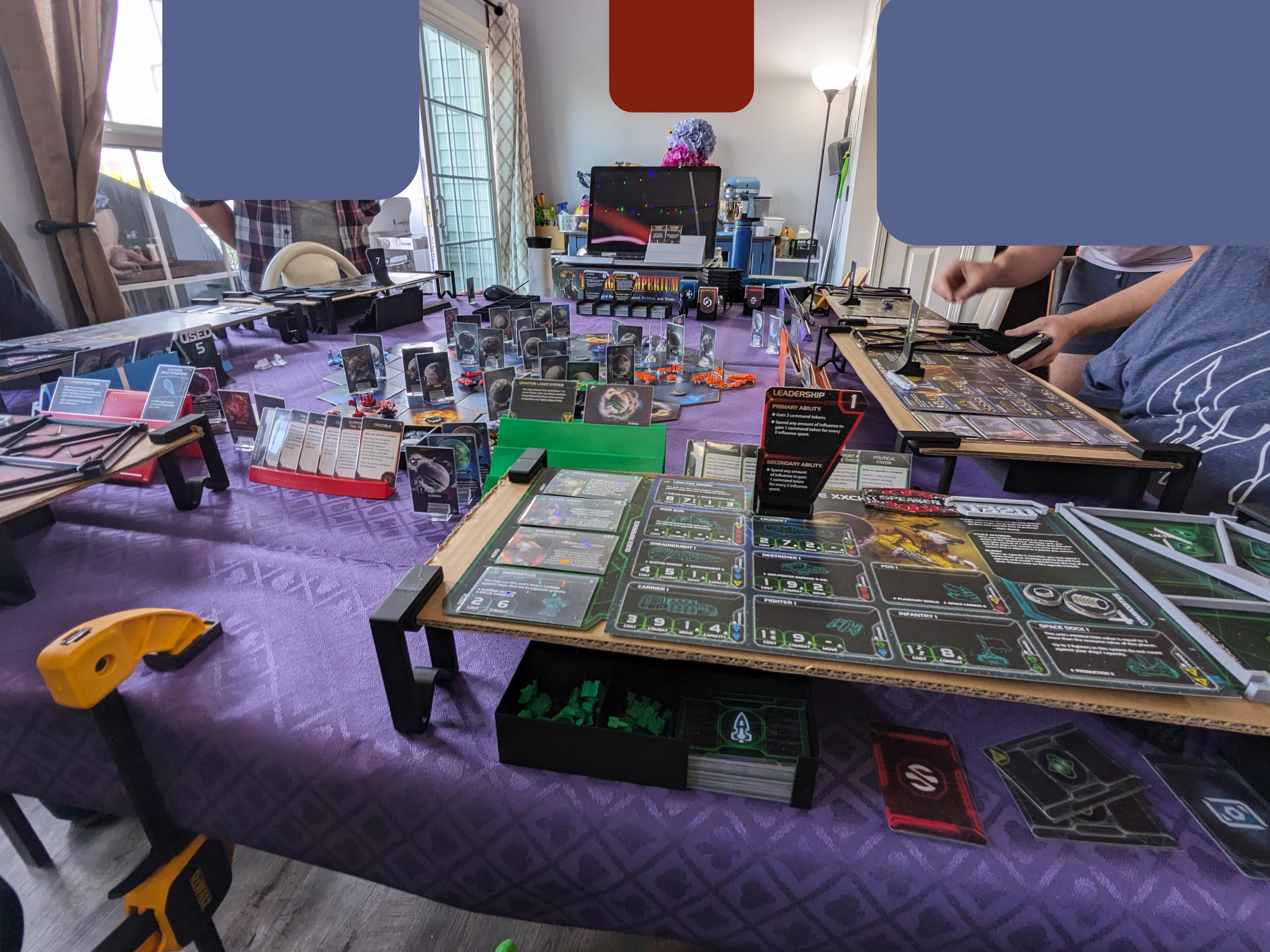 TI Player Board Stand