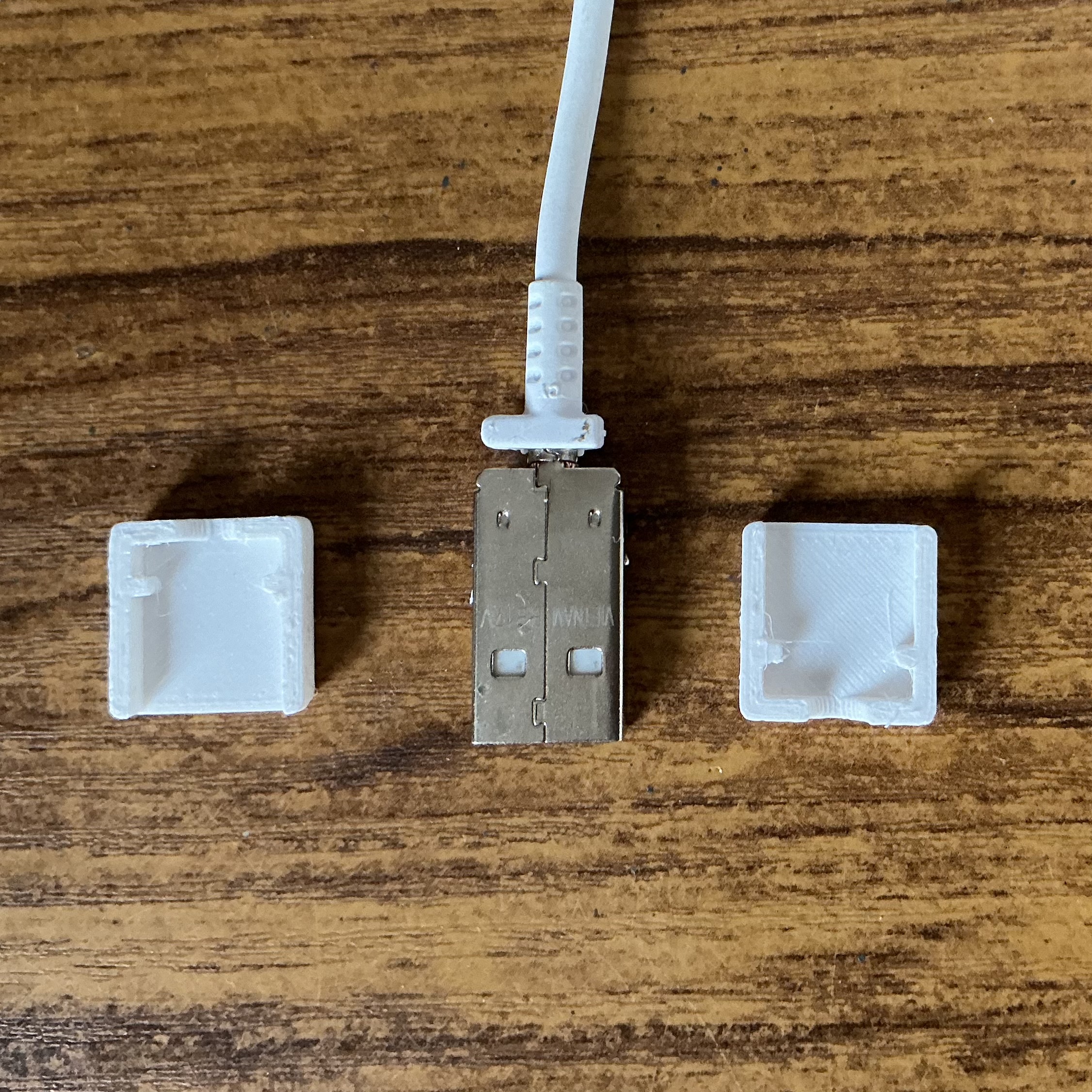 USB A plug case repair