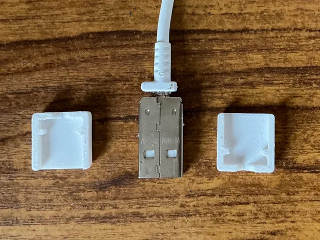 USB A plug case repair