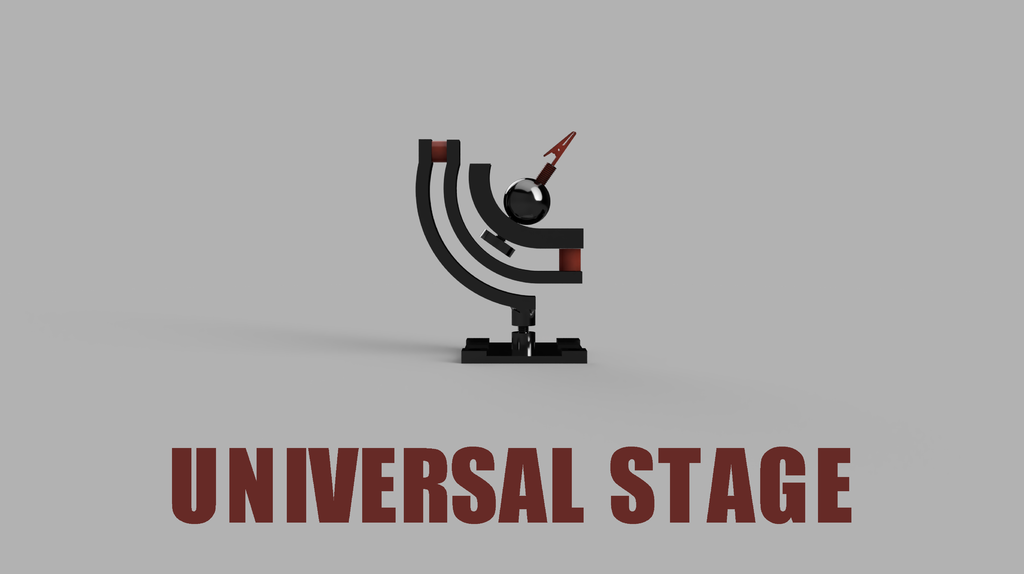 Universal Stage / holder for macro photography