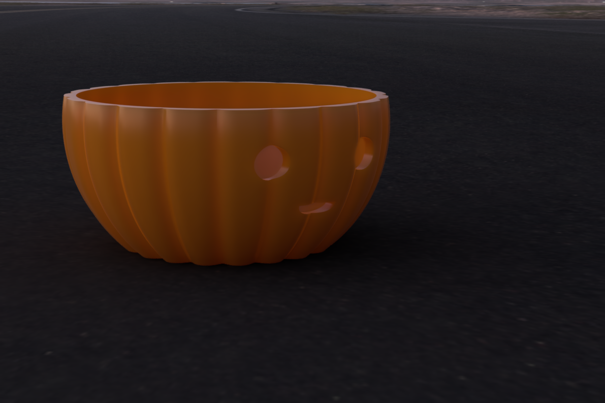 HALLOWEEN PUMPKIN BOWL!